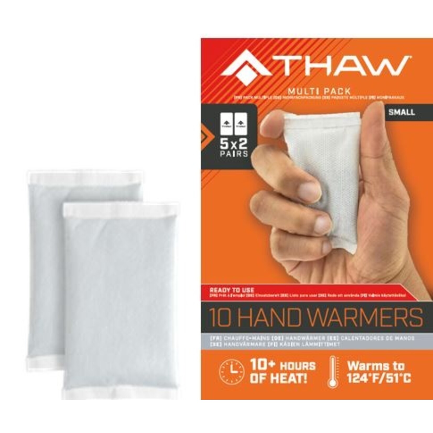 Thaw THAW-40 Pair Pack-Small Disposable Hand Warmers