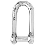 Wichard Self-locking allen head pin long shackle - Dia 6 mm