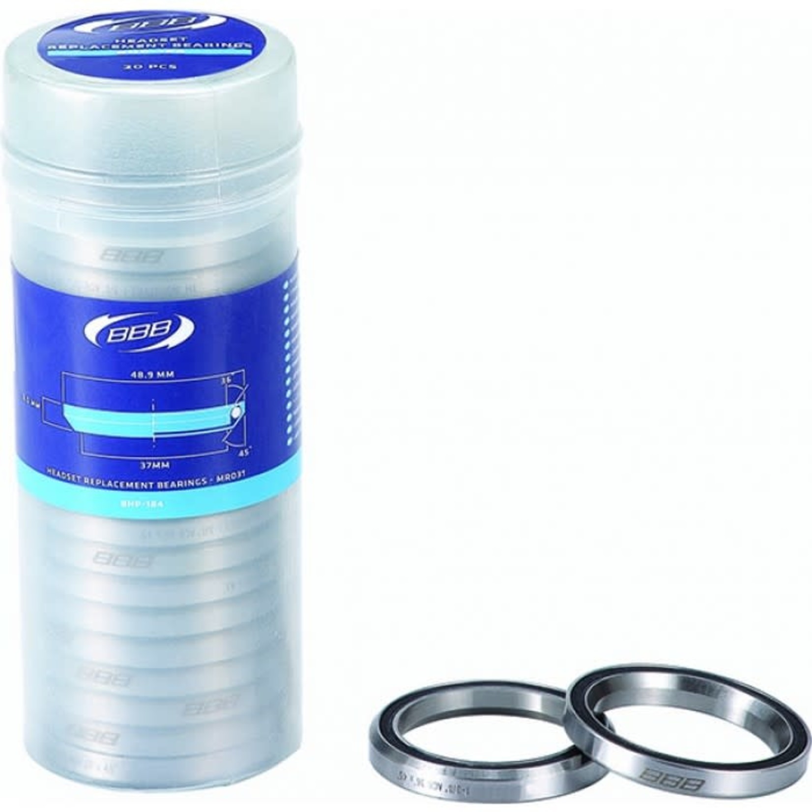 BBB BBB BHP-184 HEADSET BEARING 48.9/37/6.5