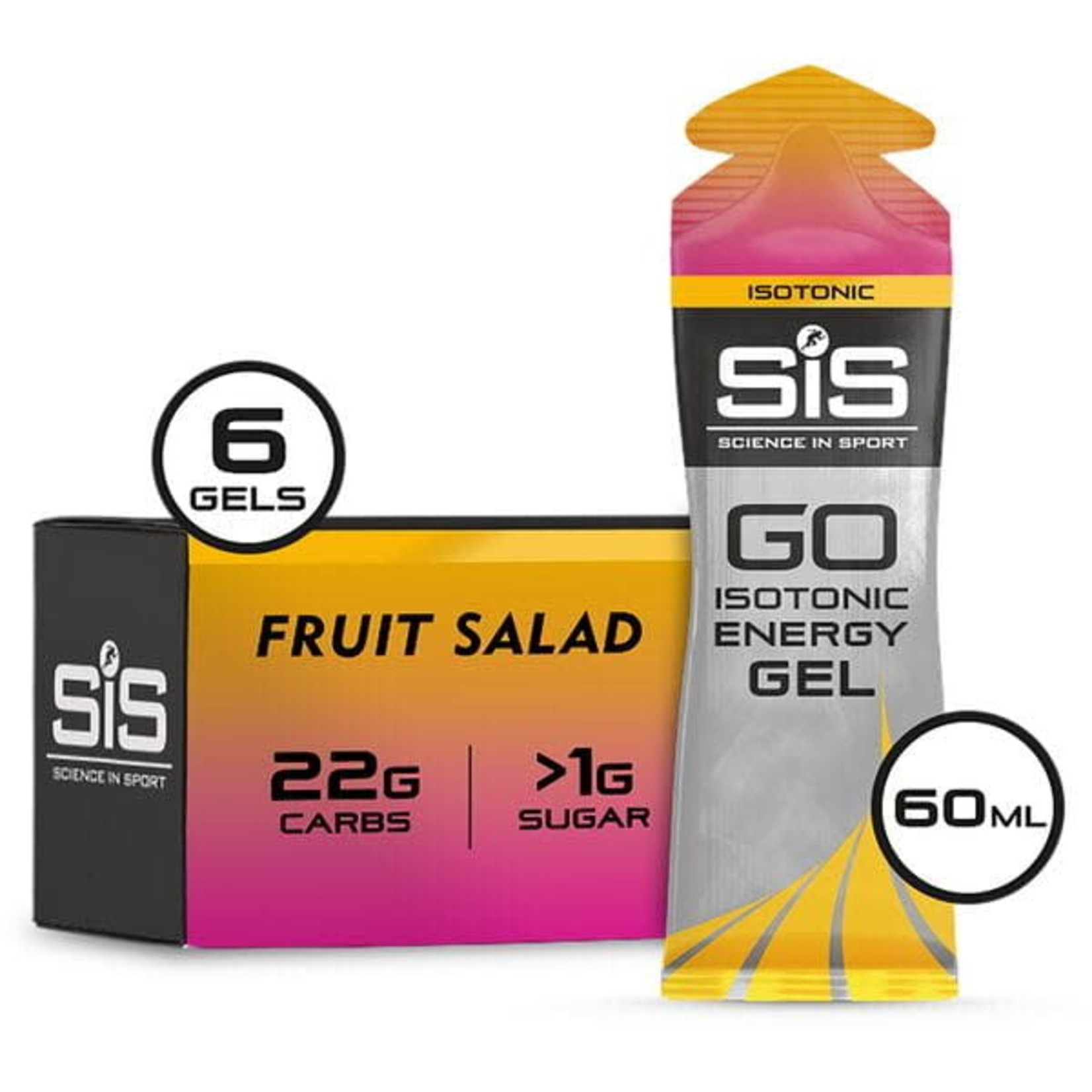 ENERGY GEL ISOTONIC SIX PACK