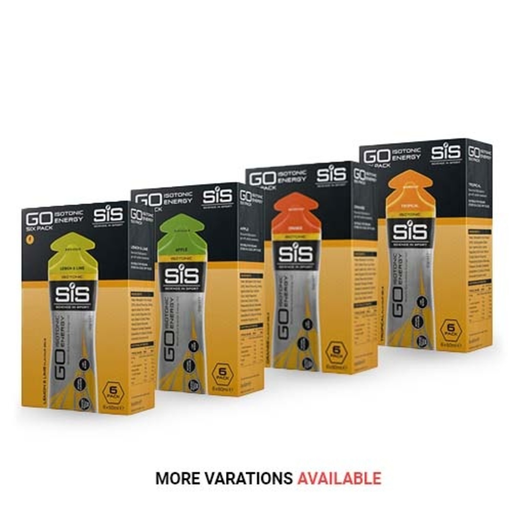 ENERGY GEL ISOTONIC SIX PACK