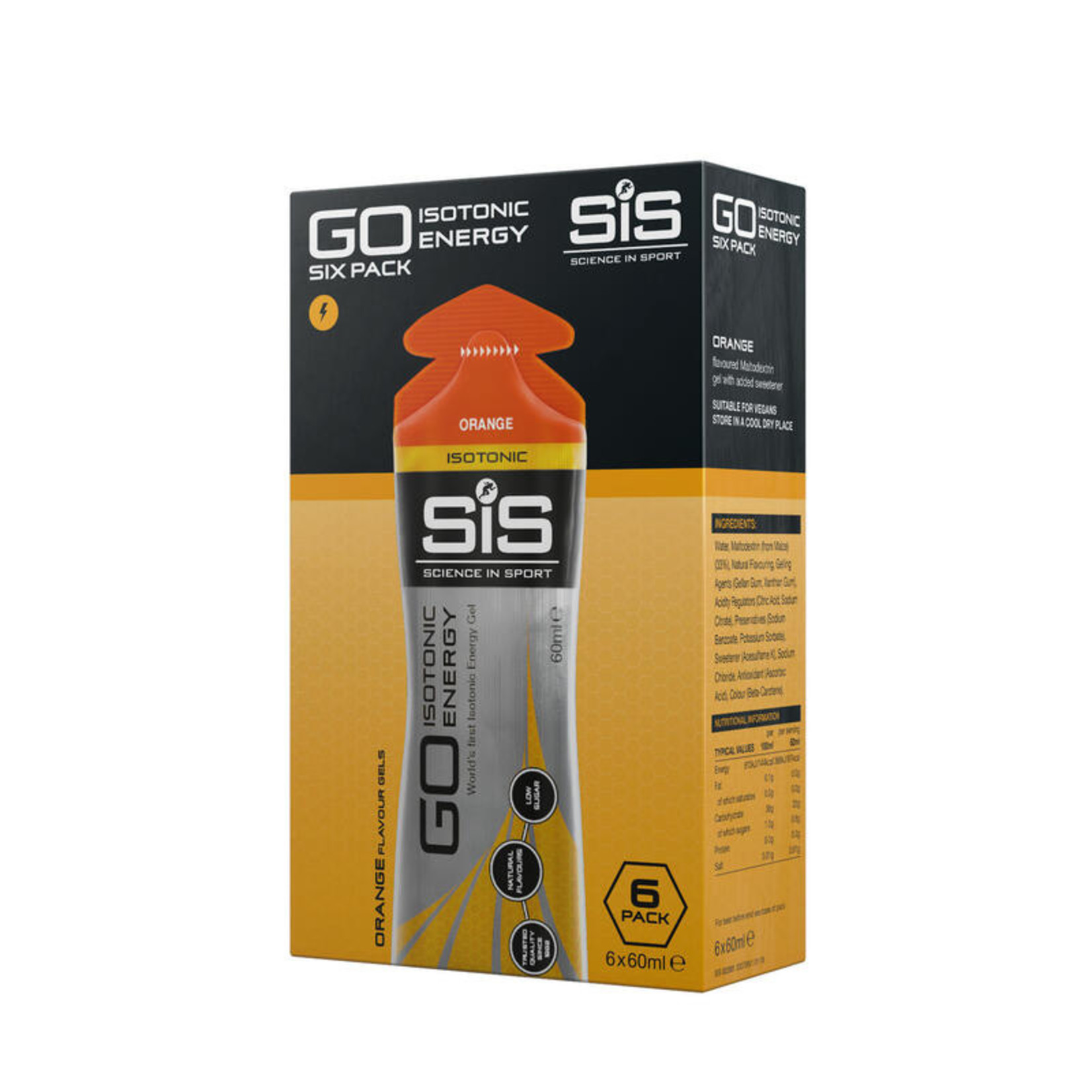 ENERGY GEL ISOTONIC SIX PACK