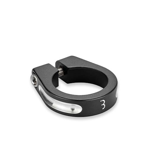 BBB BSP-82 Zadelpenklem CarbonStrangler 28.6mm Zwart - Van Boxel