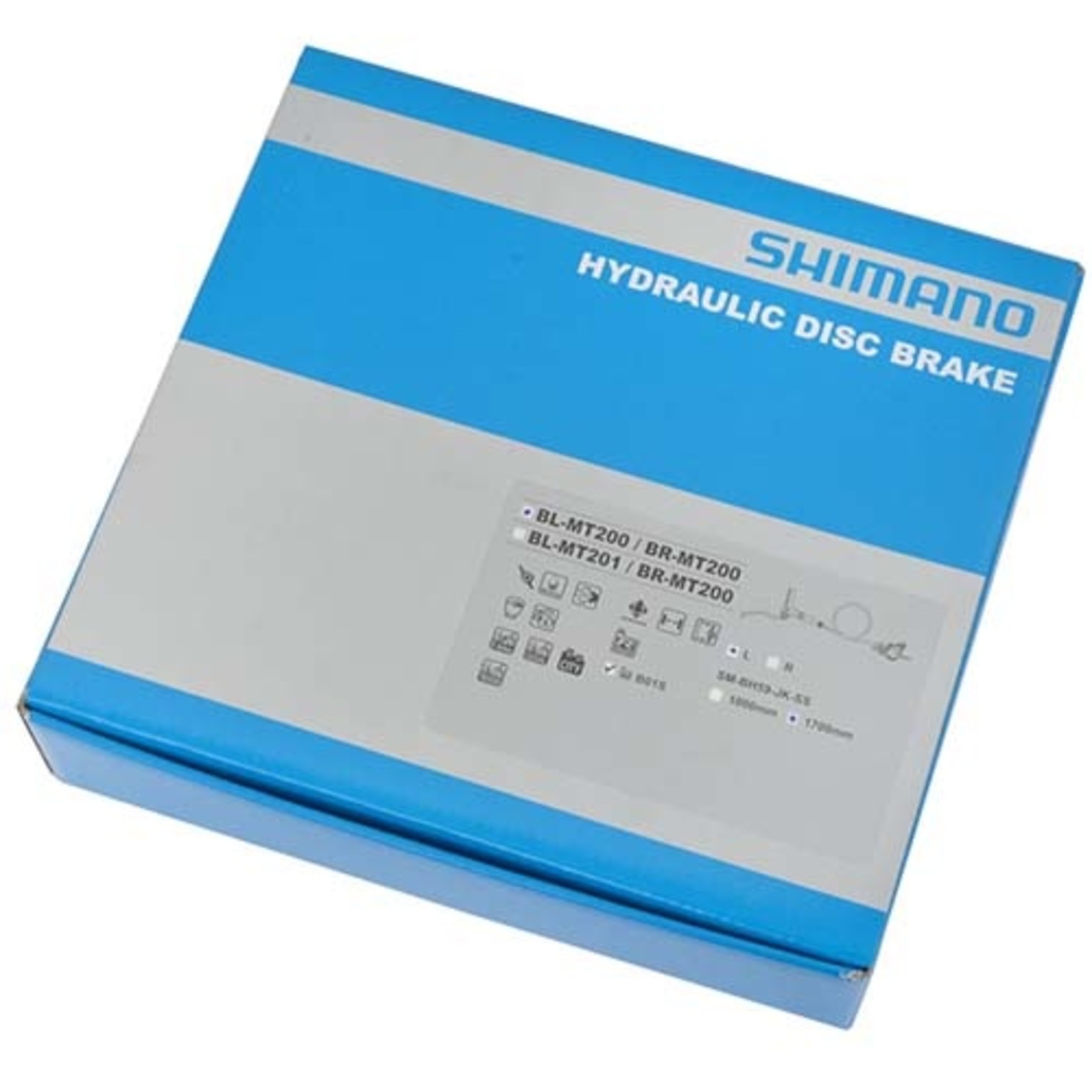 Shimano SHIMANO BL-MT200 HYDRAULIC DISC BRAKE COMPLETE L/H REAR 1700MM