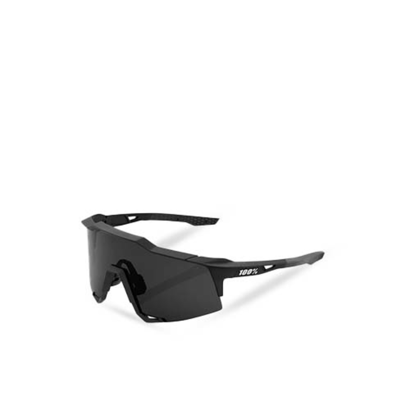 100% 100% SPEEDCRAFT SOFT TACT BLACK SMOKE LENS