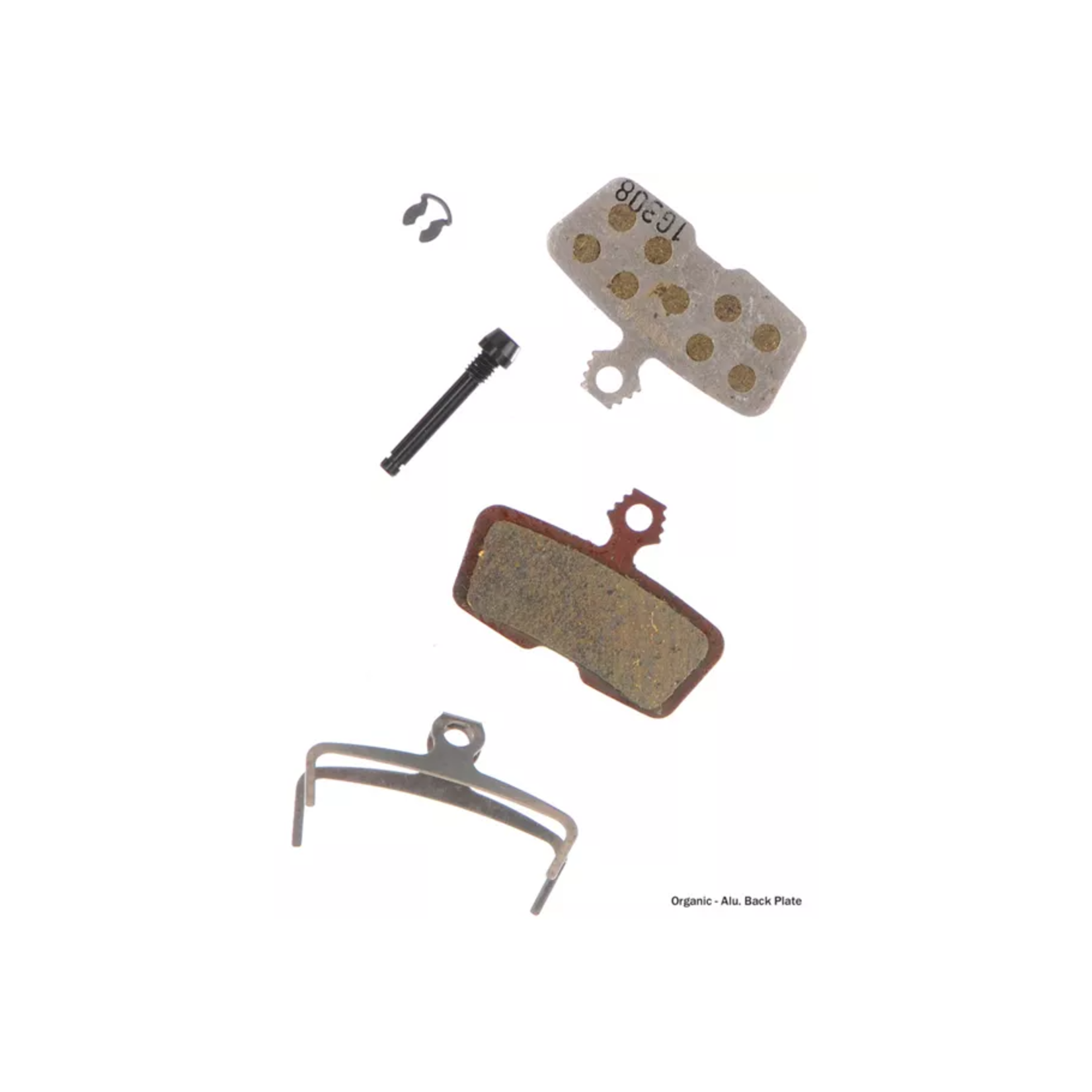 SRAM SRAM DISC BRAKE PADS METAL SCINTERED WITH STEEL BACKING PLATE