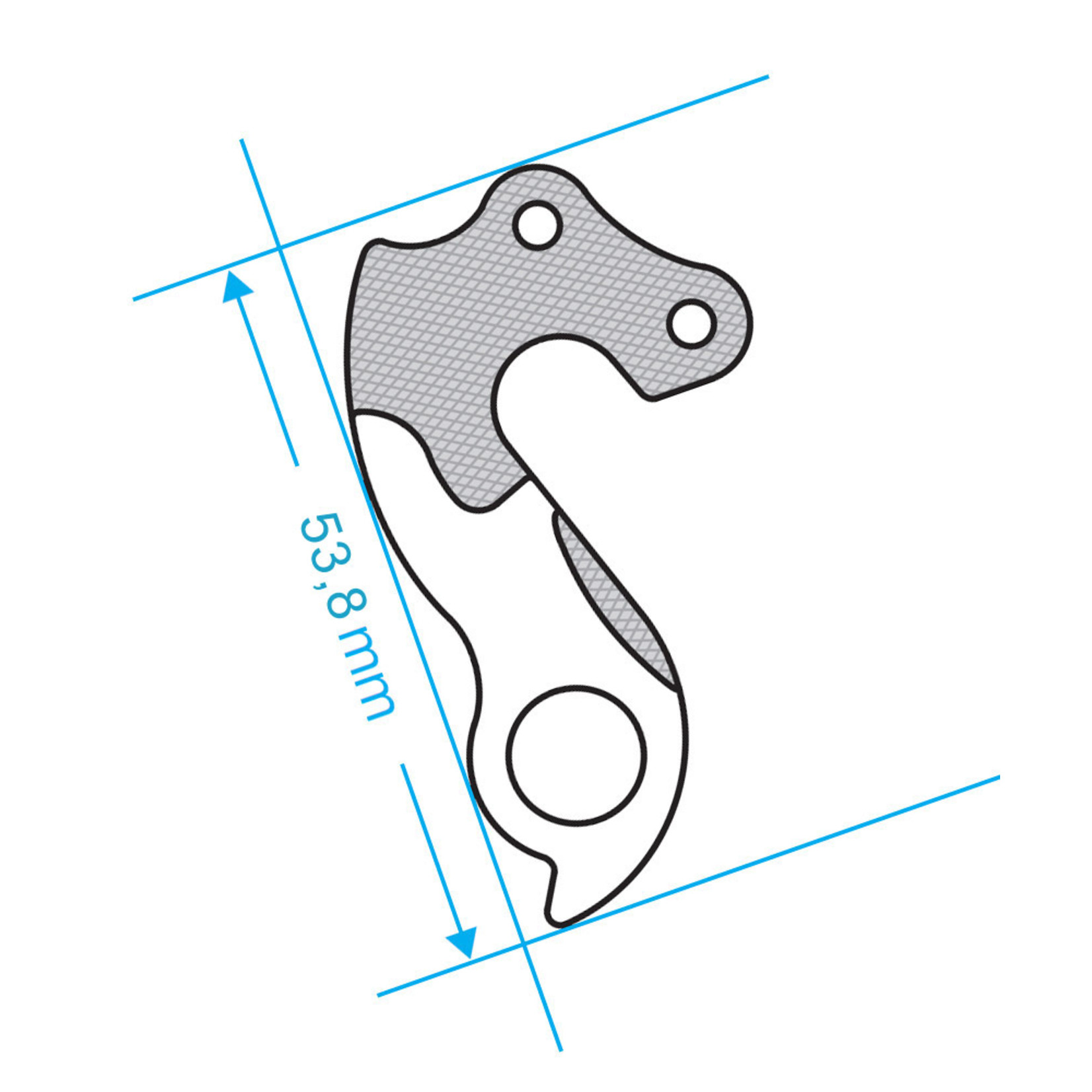 Union UNION DROP OUT GEAR HANGER GH-043