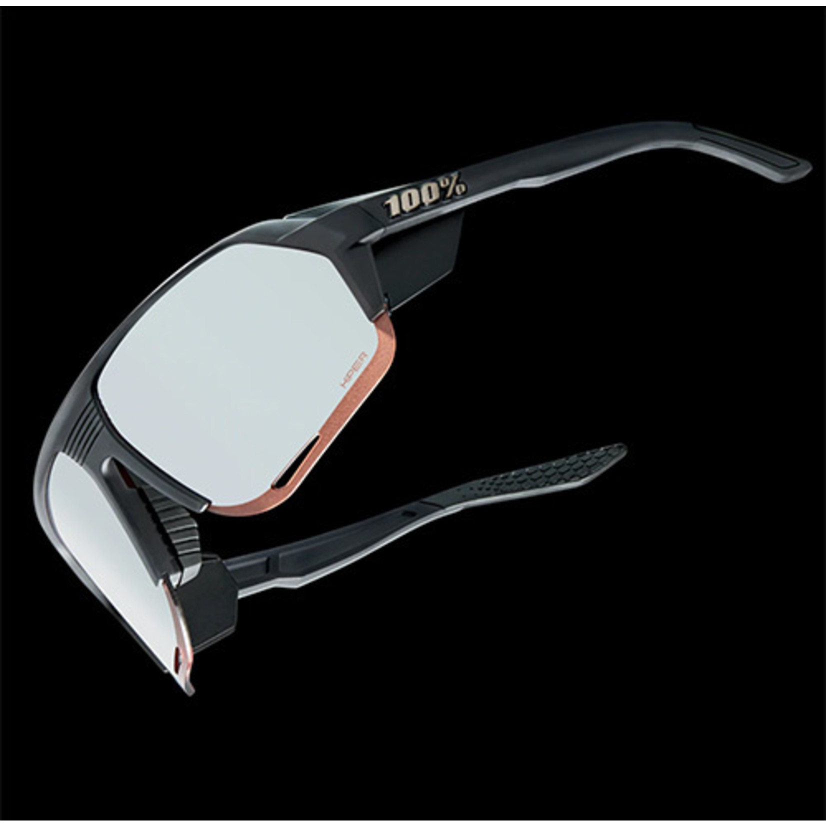 100% 100% NORVIK SOFT TACT CRYSTAL BLACK HiPER CRIMSON SILVER MIRROR LENS