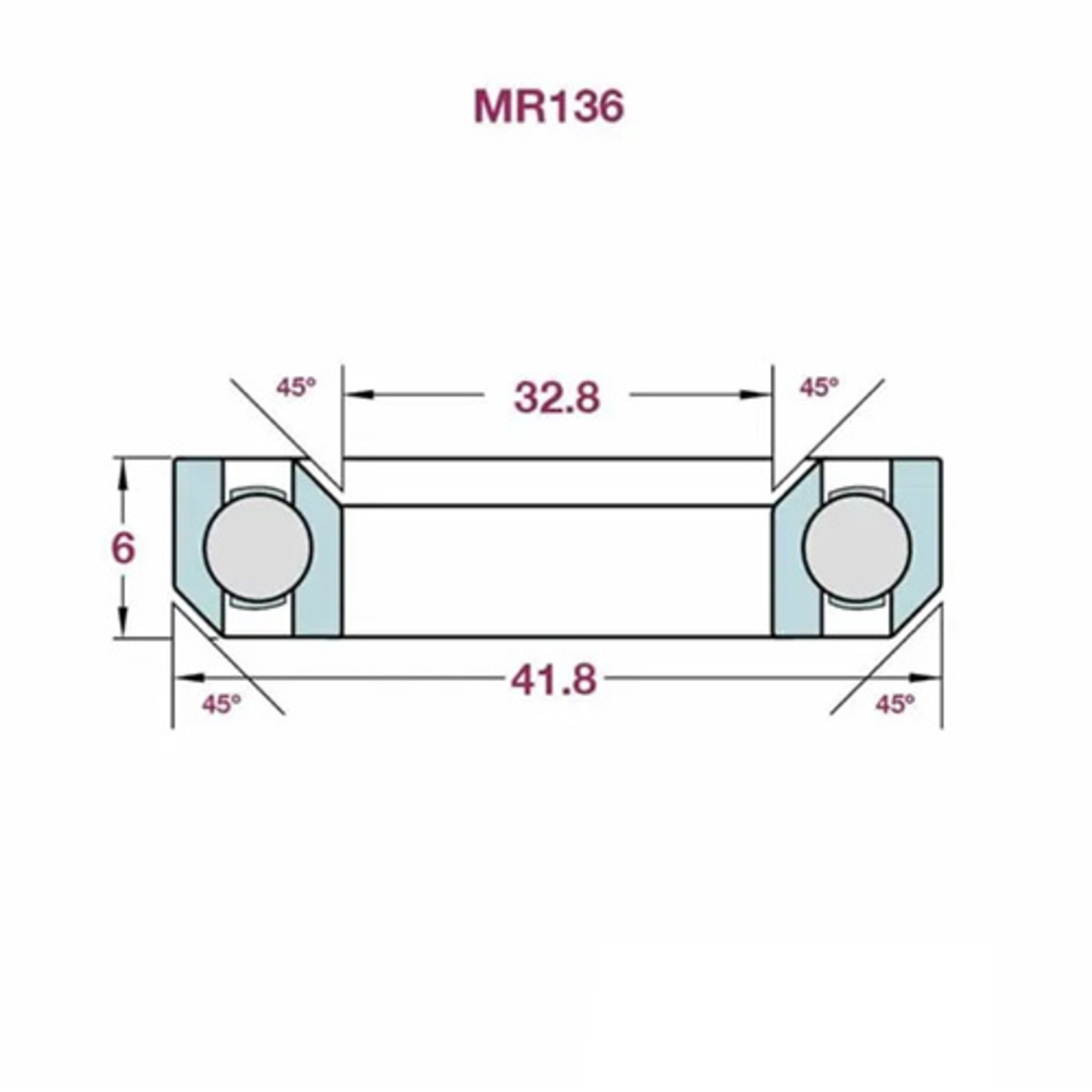 Giant GIANT OD2 UPPER & LOWER BEARING KIT