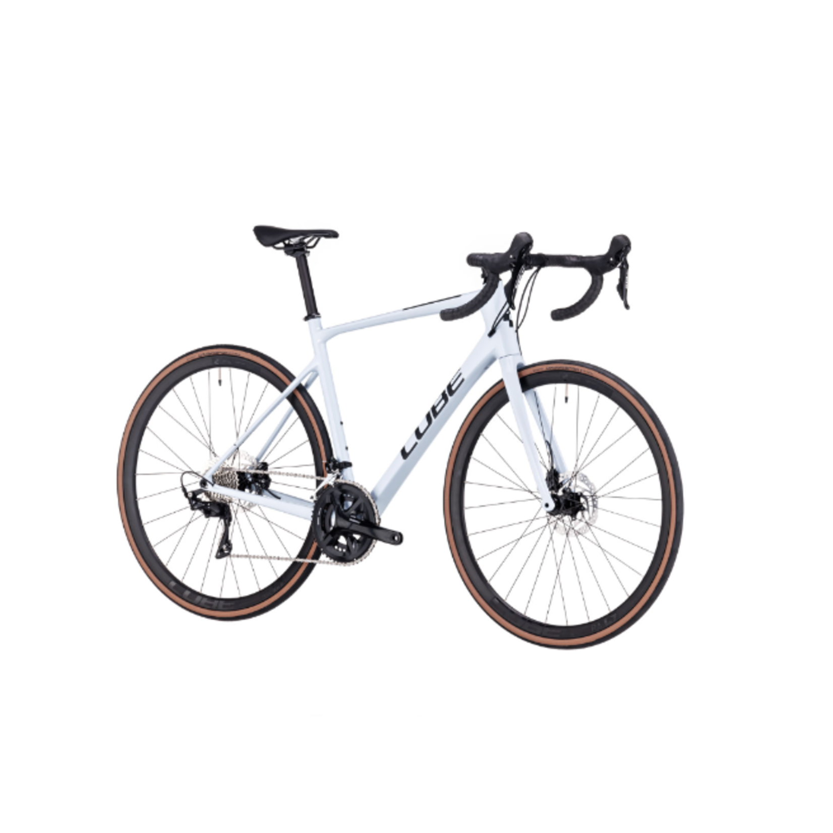 CUBE ATTAIN GTC RACE FLASH WHITE/BLACK 2023 LK Bikes