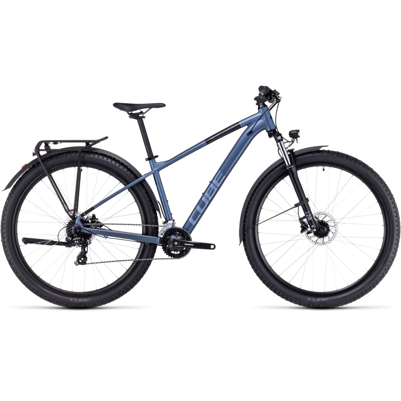 Cube 2023 CUBE AIM ALLROAD NAVY BLACK BLUE