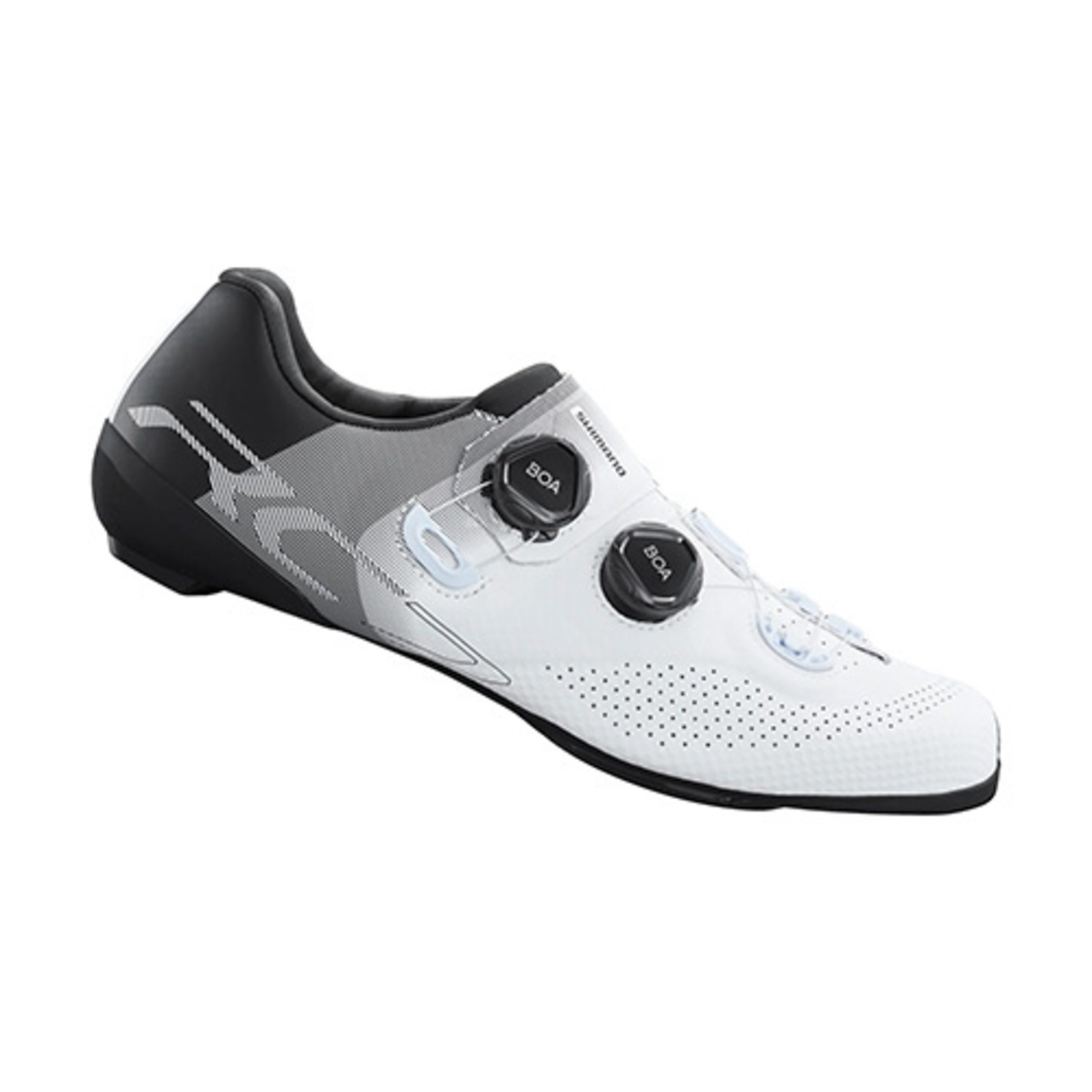 Shimano SHIMANO SH-RC702 ROAD SHOE WIDE FIT WHITE