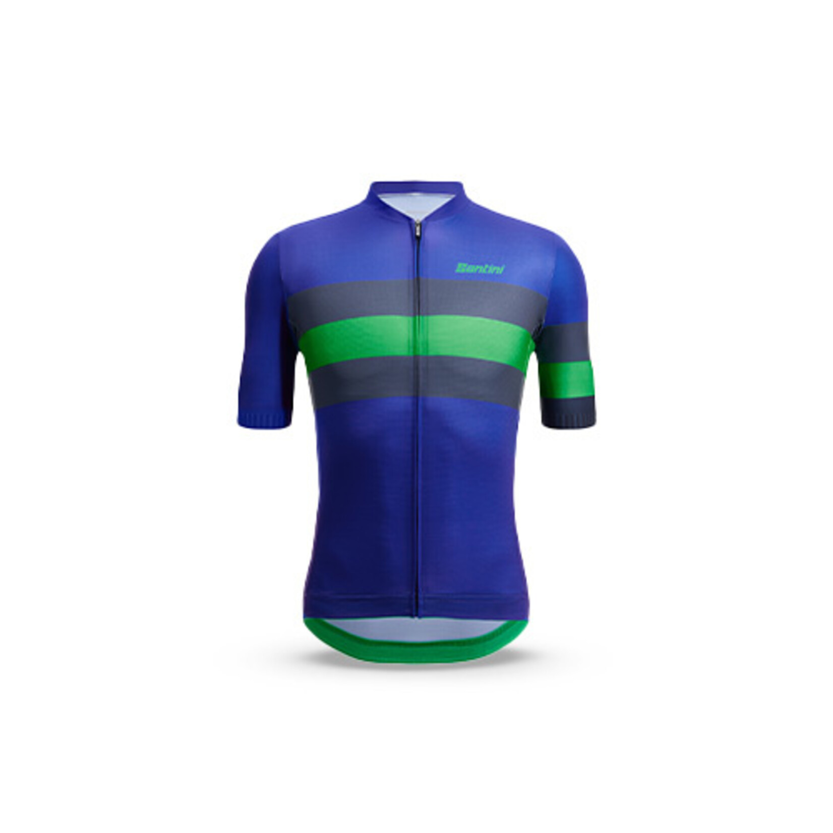 SANTINI ECO SLEEK BENGAL SS JERSEY BLUE