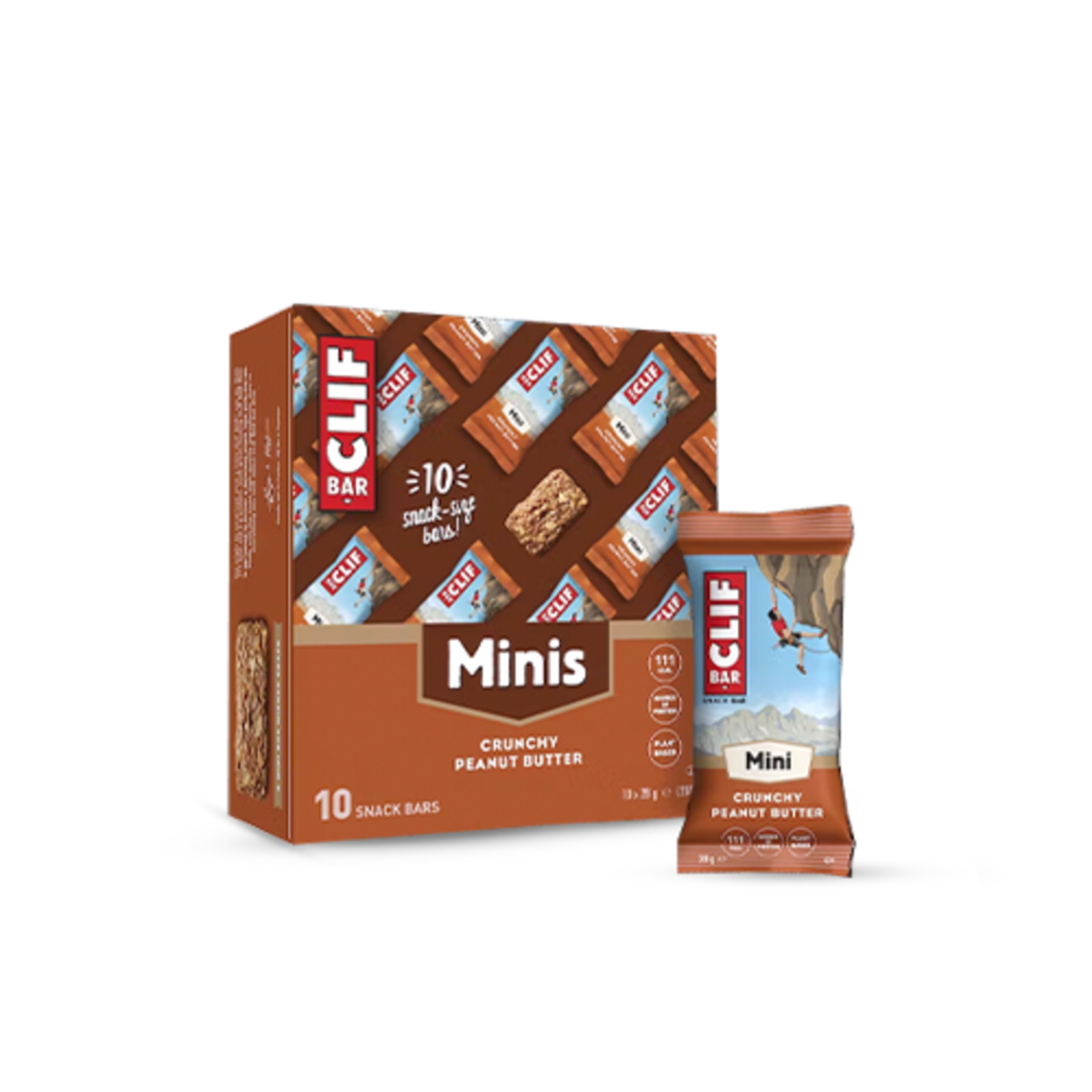 CLIF CLIF BAR MINIS 10 PACK CRUNCHY CRUNCHY PEANUT
