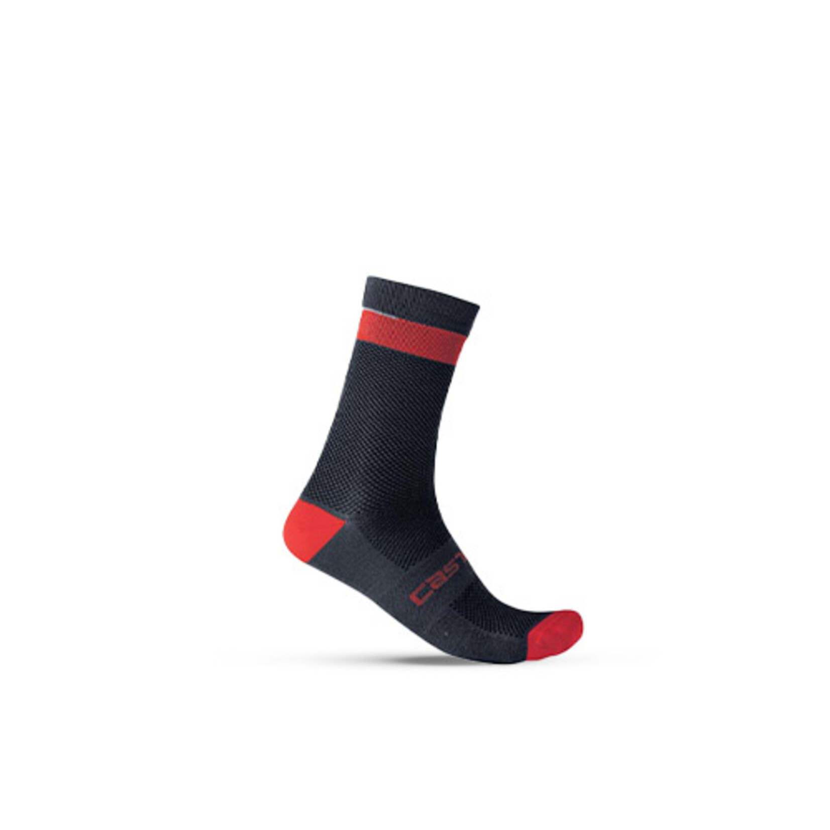 Castelli CASTELLI  ALPHA 18 SOCK SAVILE BLUE / RED