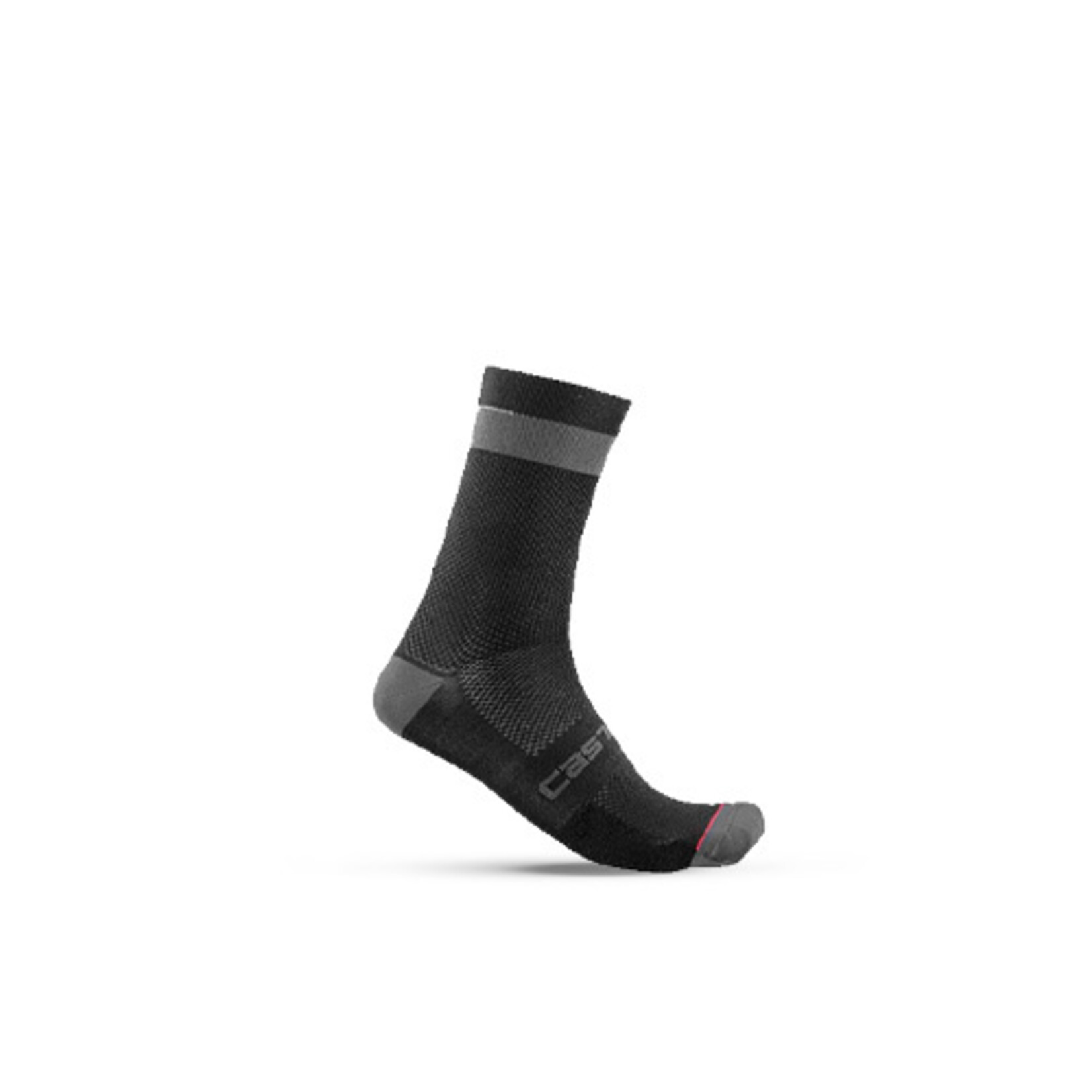 Castelli CASTELLI  ALPHA 18 SOCK BLACK/DARK GREY