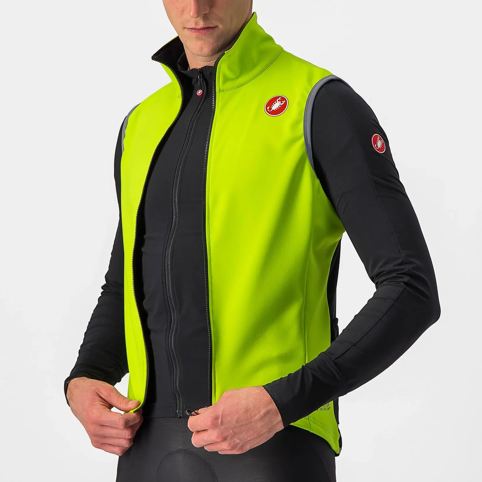 Castelli CASTELLI PERFETTO ROS 2 VEST ELECTRIC LIME