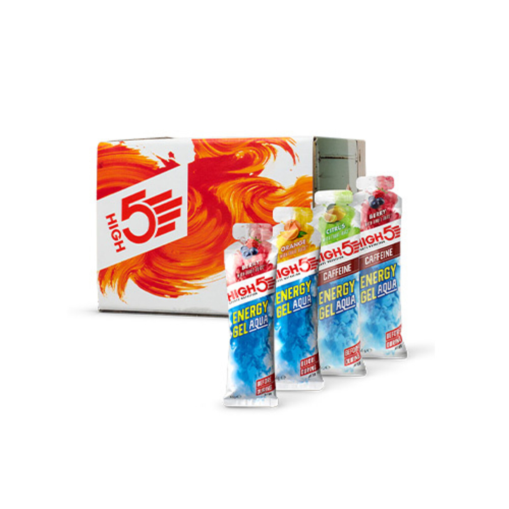 High 5 HIGH 5 ENGRY GEL AQUA MIXED / 15 x 66G GELS