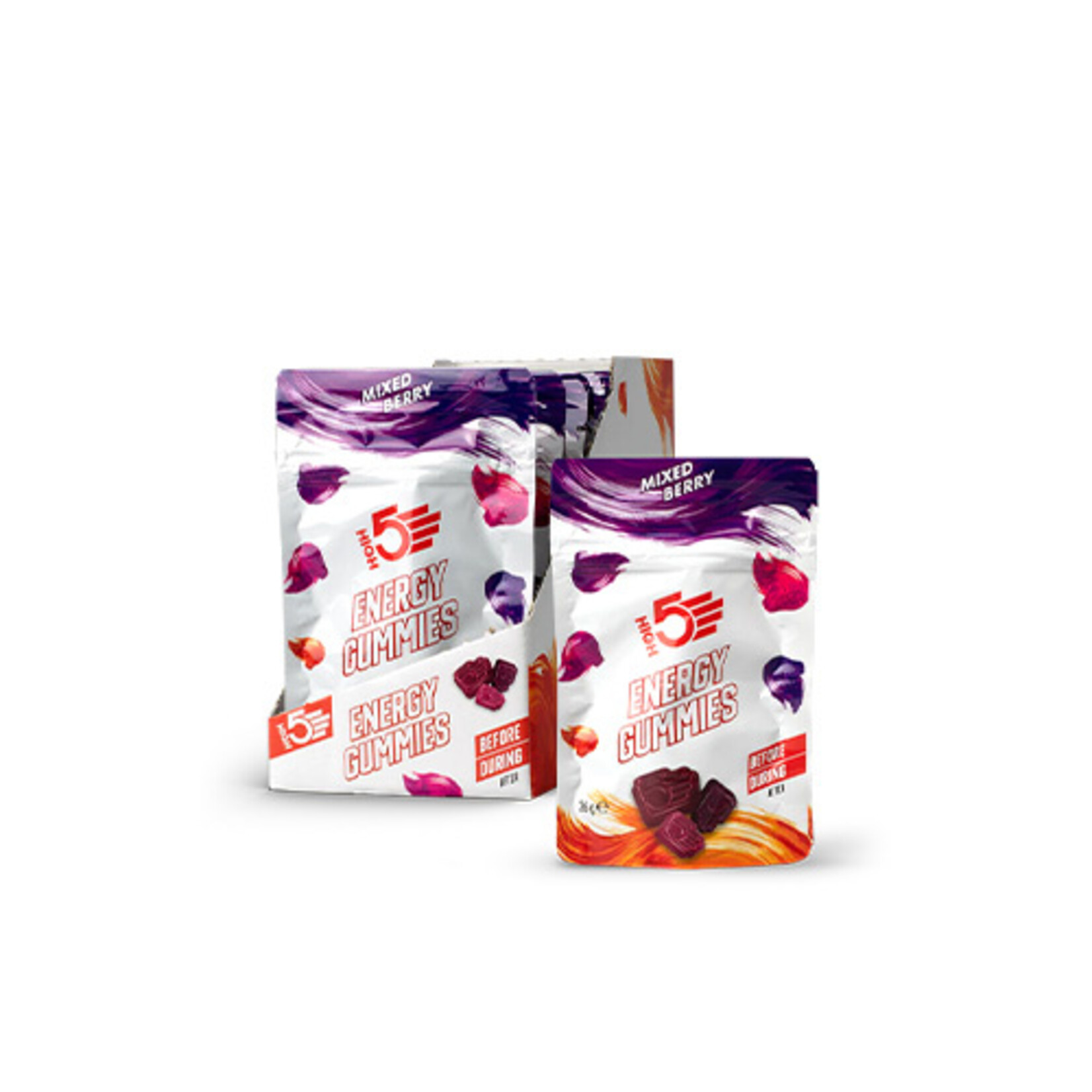 High 5 HIGH 5 ENERGY GUMMIES MIXED BERRY 26G BAG