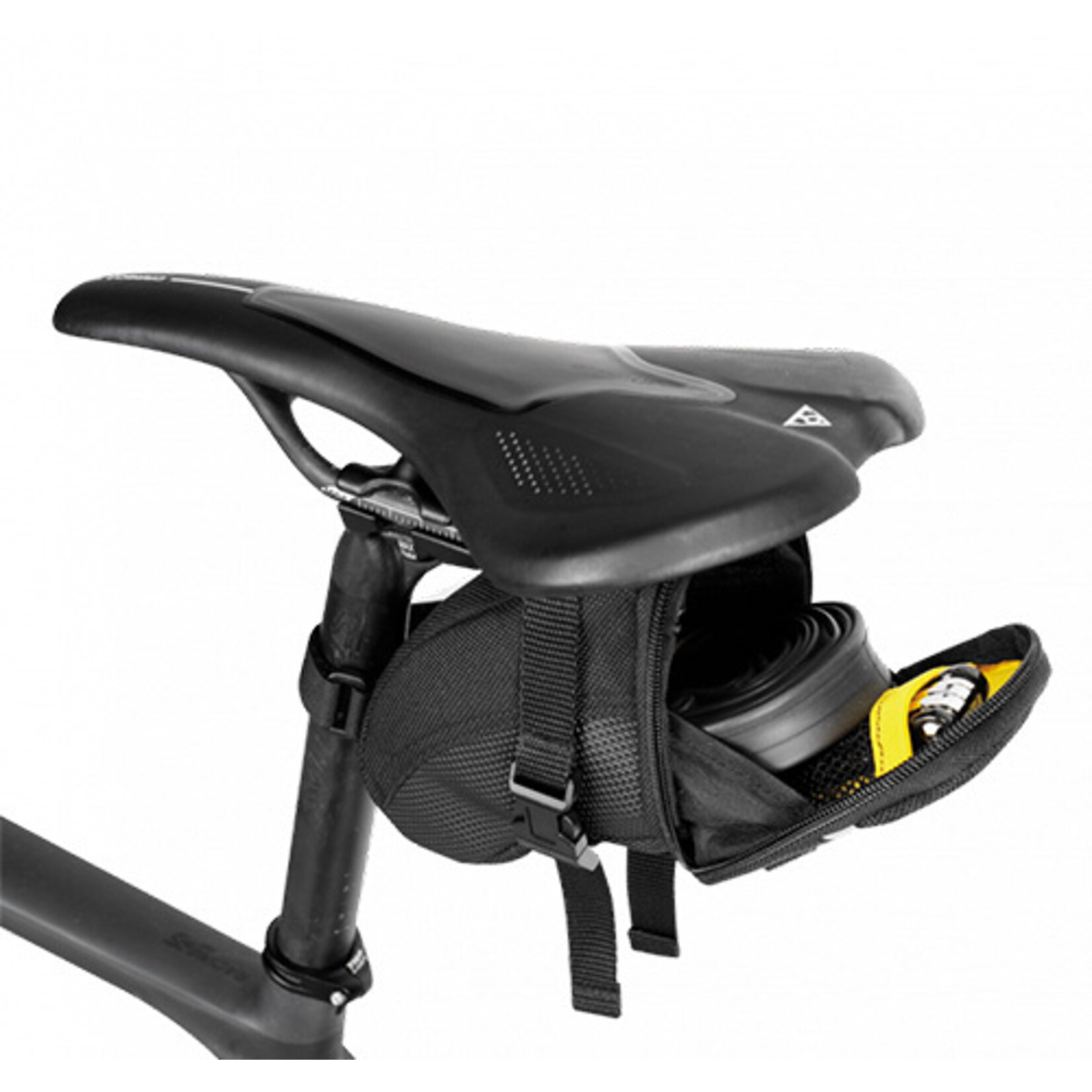 TOPEAK TOPPEAK AERO WEDGE - STRAP MOUNT MICRO BLACK