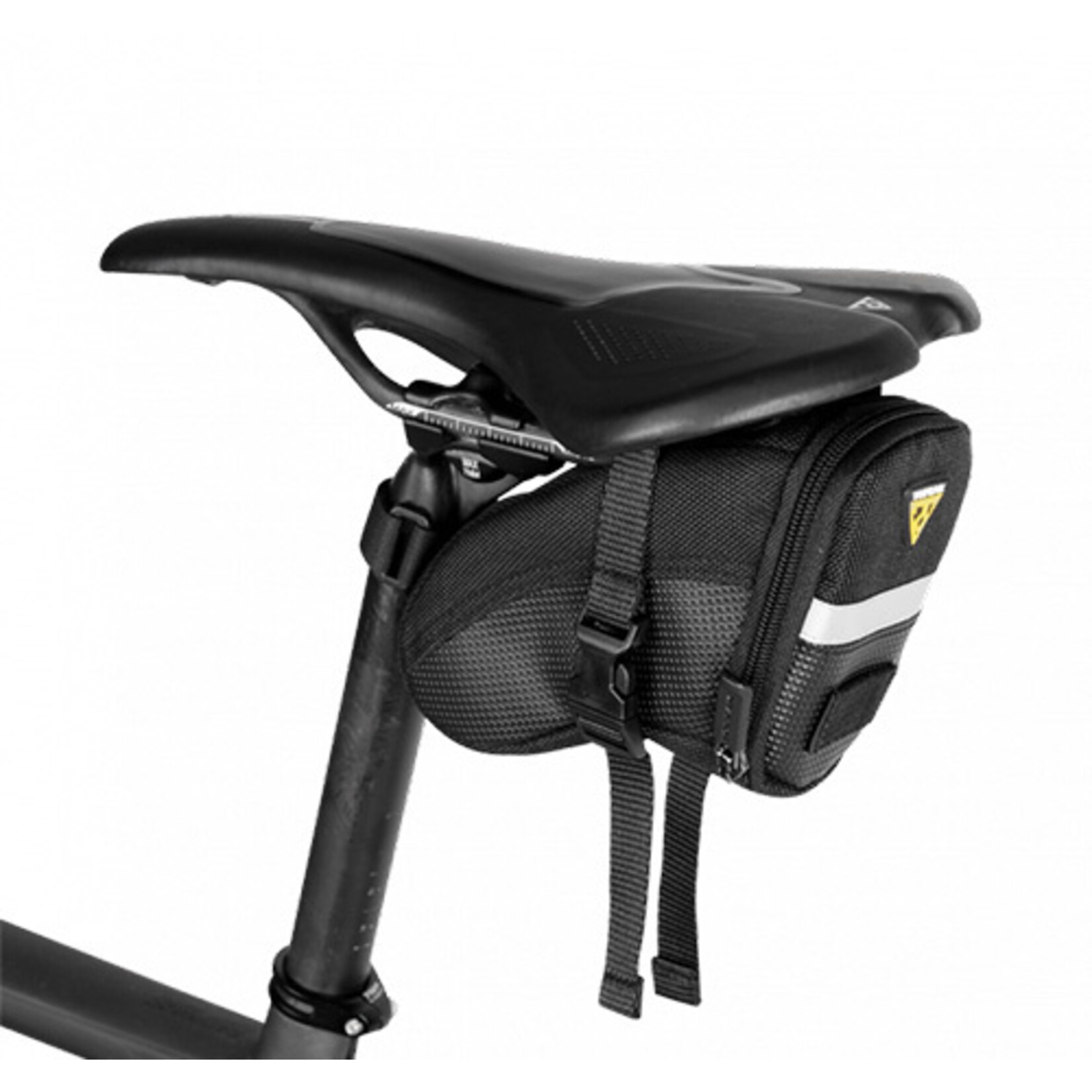 TOPEAK TOPPEAK AERO WEDGE - STRAP MOUNT MICRO BLACK