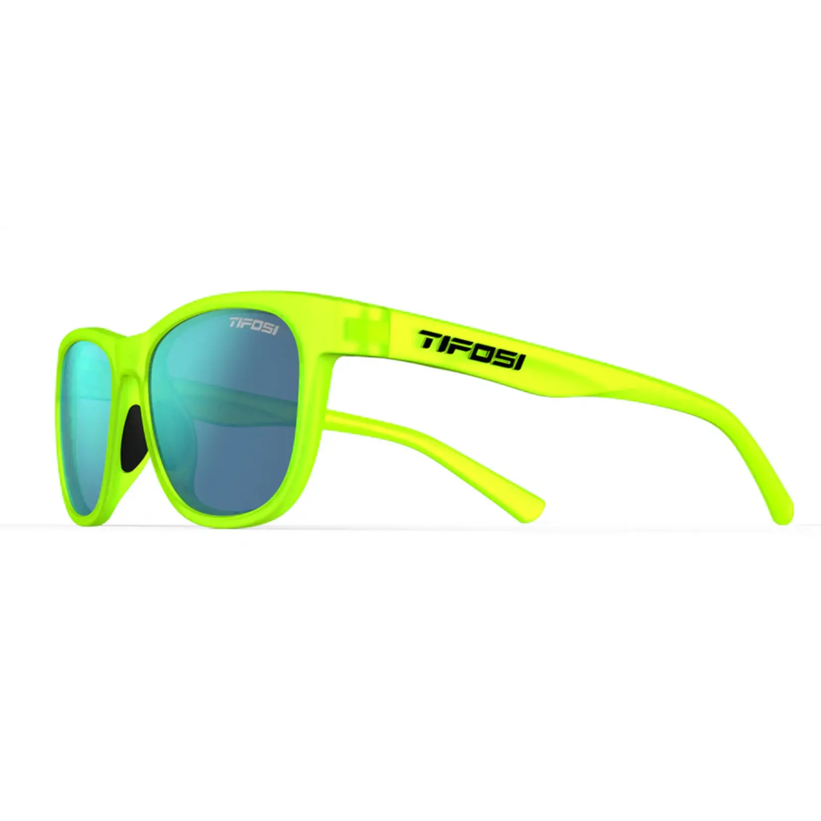 TIFOSI TIFOSI SWANK ELECTRIC GREEN / SMOKE BRIGHT BLUE LENS