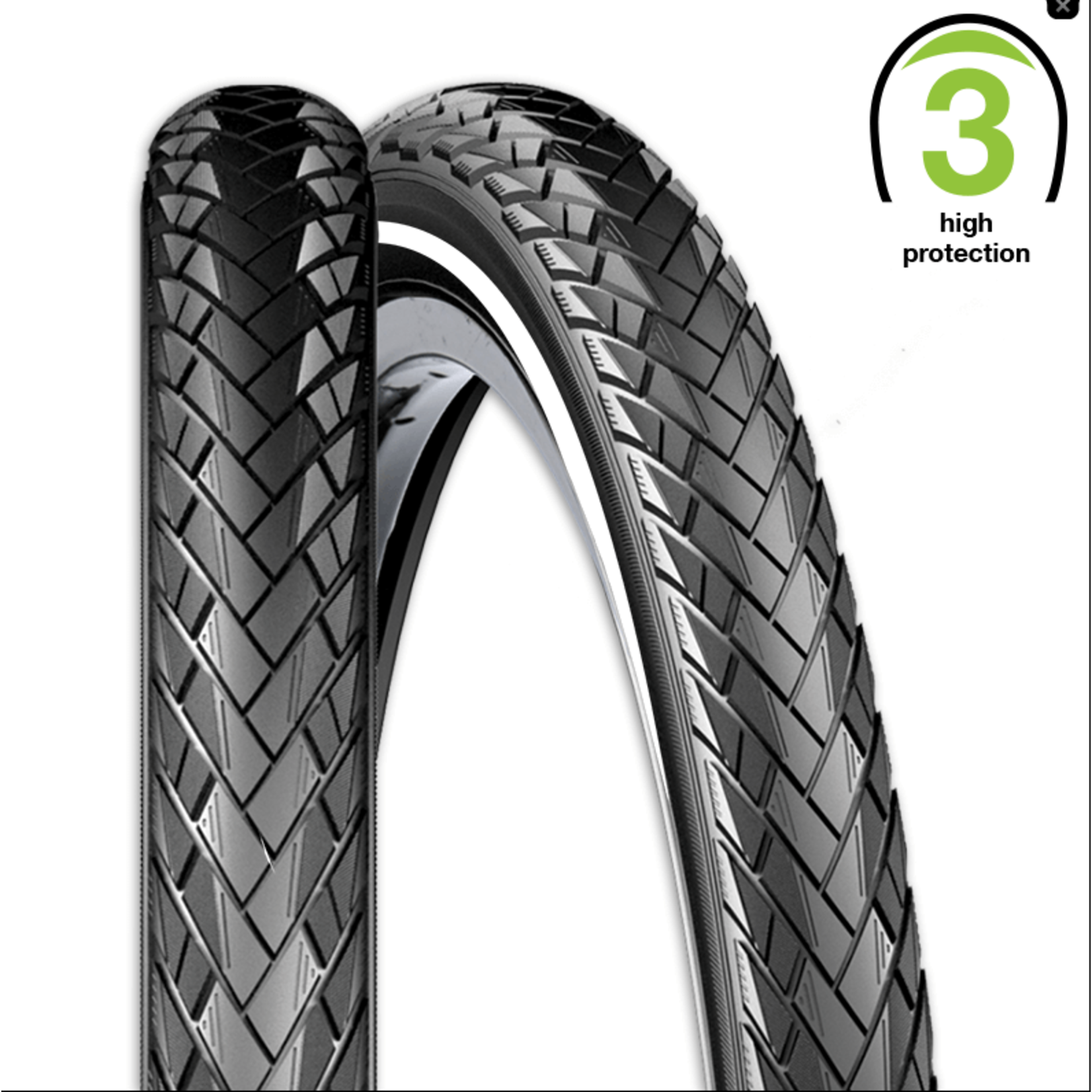 REXWAY REXWAY NEW SERPIENTE TYRE 24 X 1.75 3.5MM PUNCTURE PROTECTION