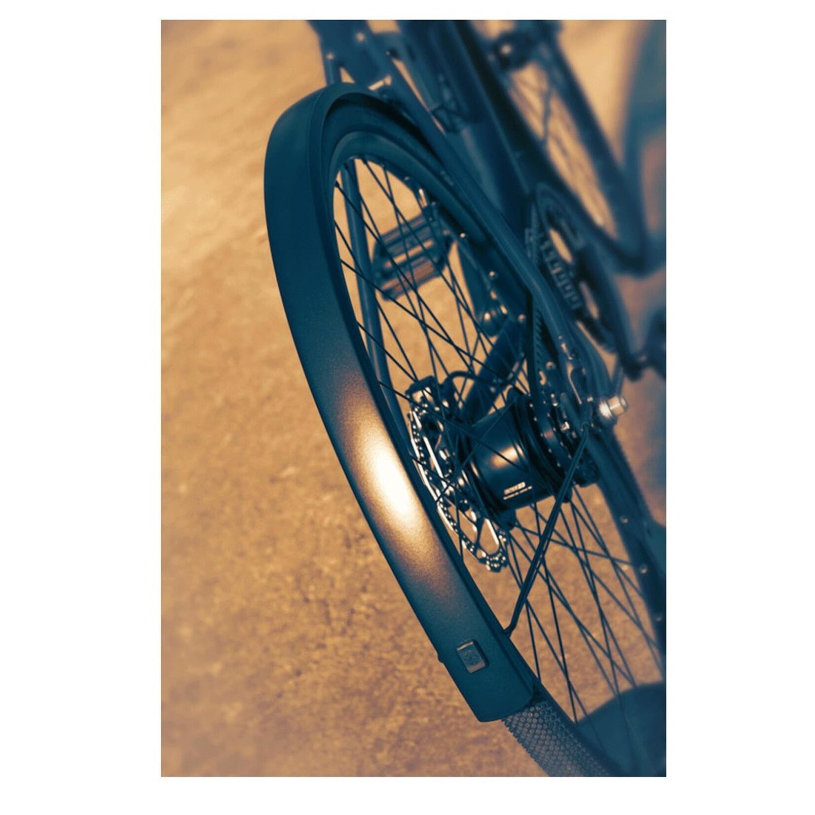SKS SKS EDGE ALUMINIUM MUDGUARD SET MATT BLACK