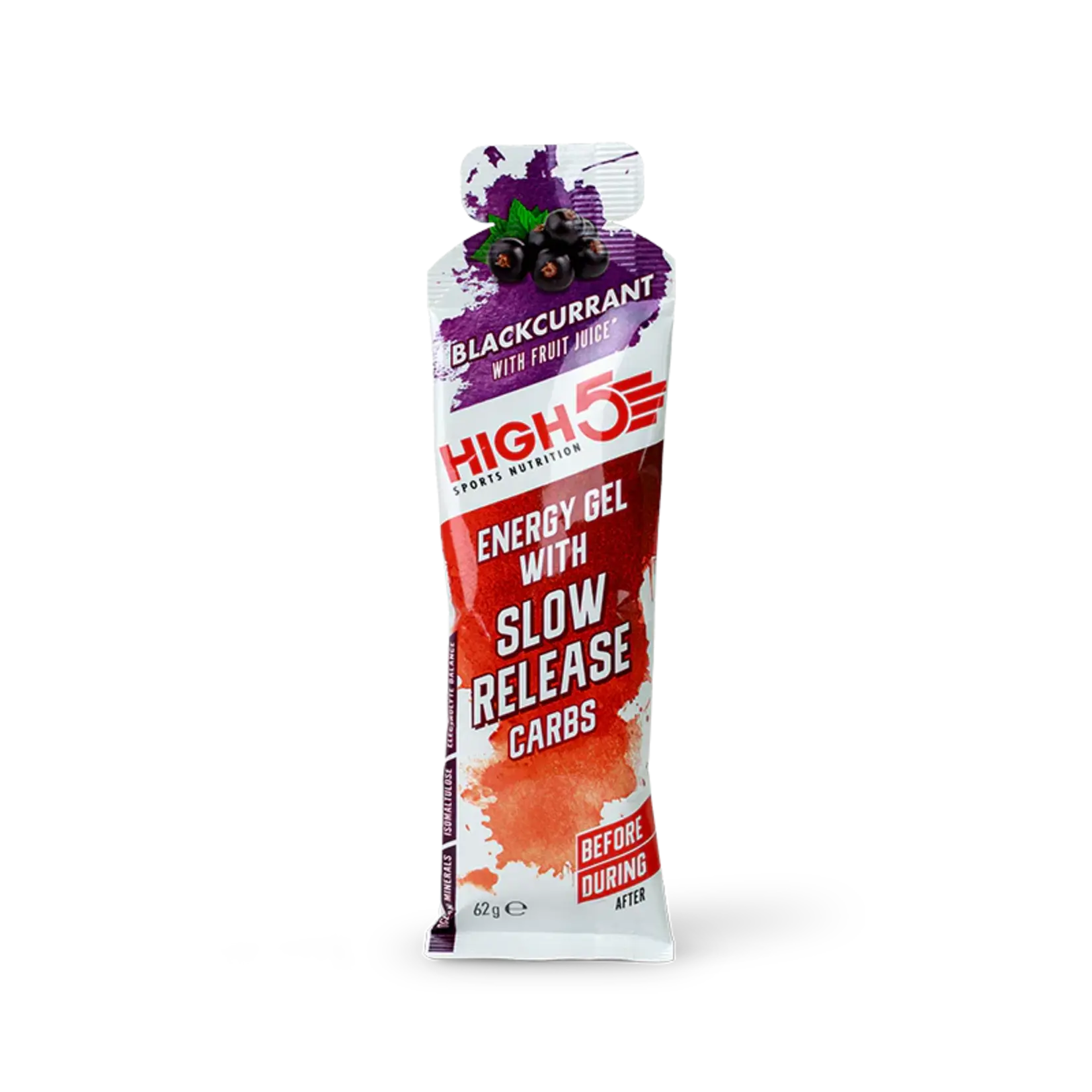 High 5 HIGH 5 ENERGY GEL SLOW RELEASE CARBS 62G