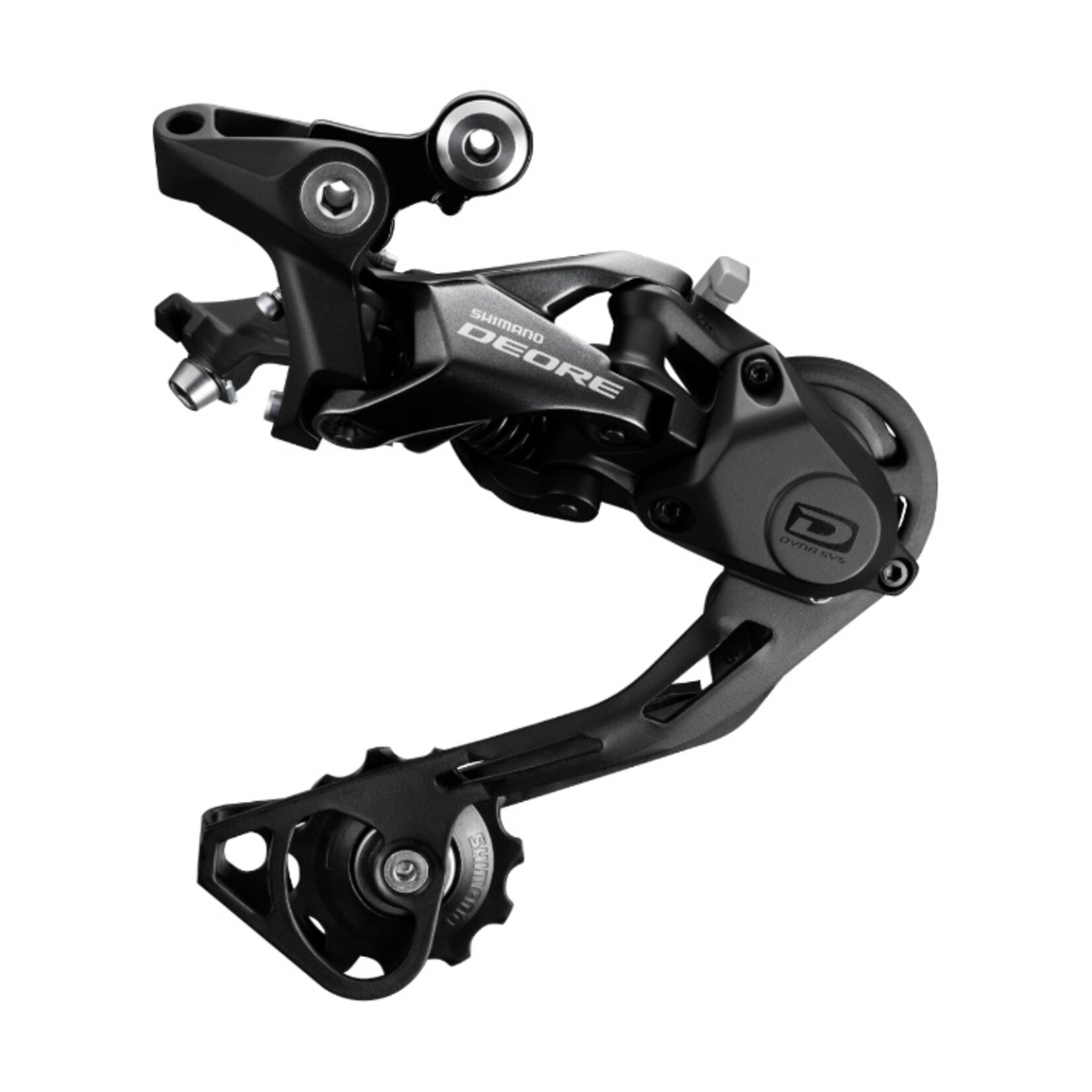 Shimano SHIMANO RD-M6000 DEORE 10-SPEED SHADOW+ DESIGN REAR DERAILLEUR, SGS, BLACK