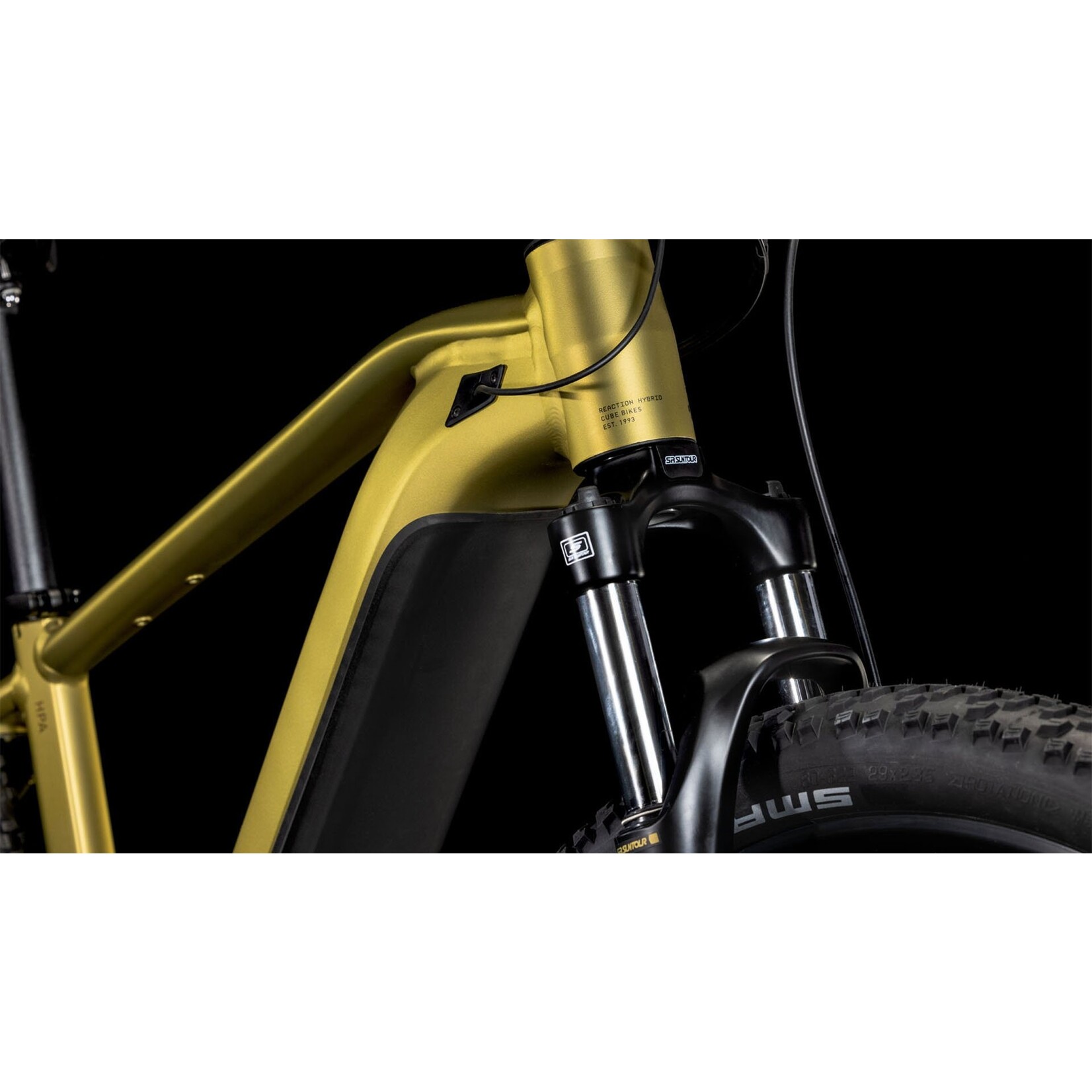 Cube CUBE REACTION HYBIRD PERFORMANCE 625 GOLDENLIME/BLACK