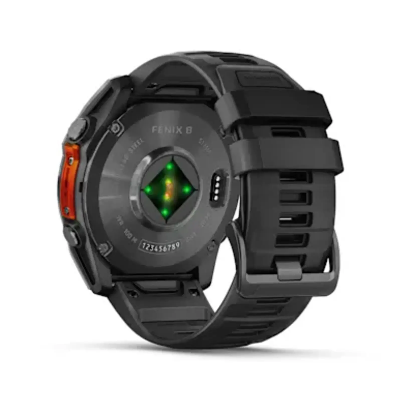 Garmin FENIX 8 51MM AMOLED GLASS/SS SLATE GRAY STEEL/BLACK