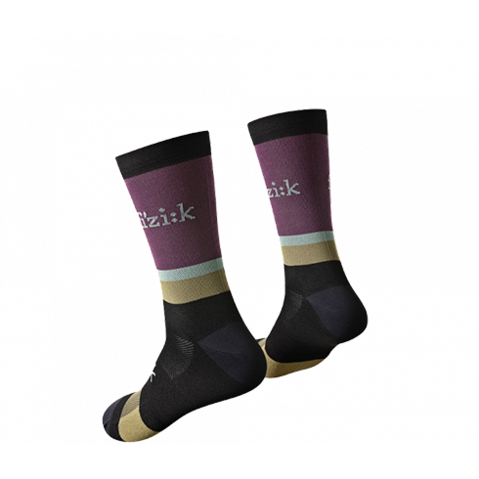 FIZIK FIZIK TEAM EDITION CYCLING SOCKS MUD/GRAPE