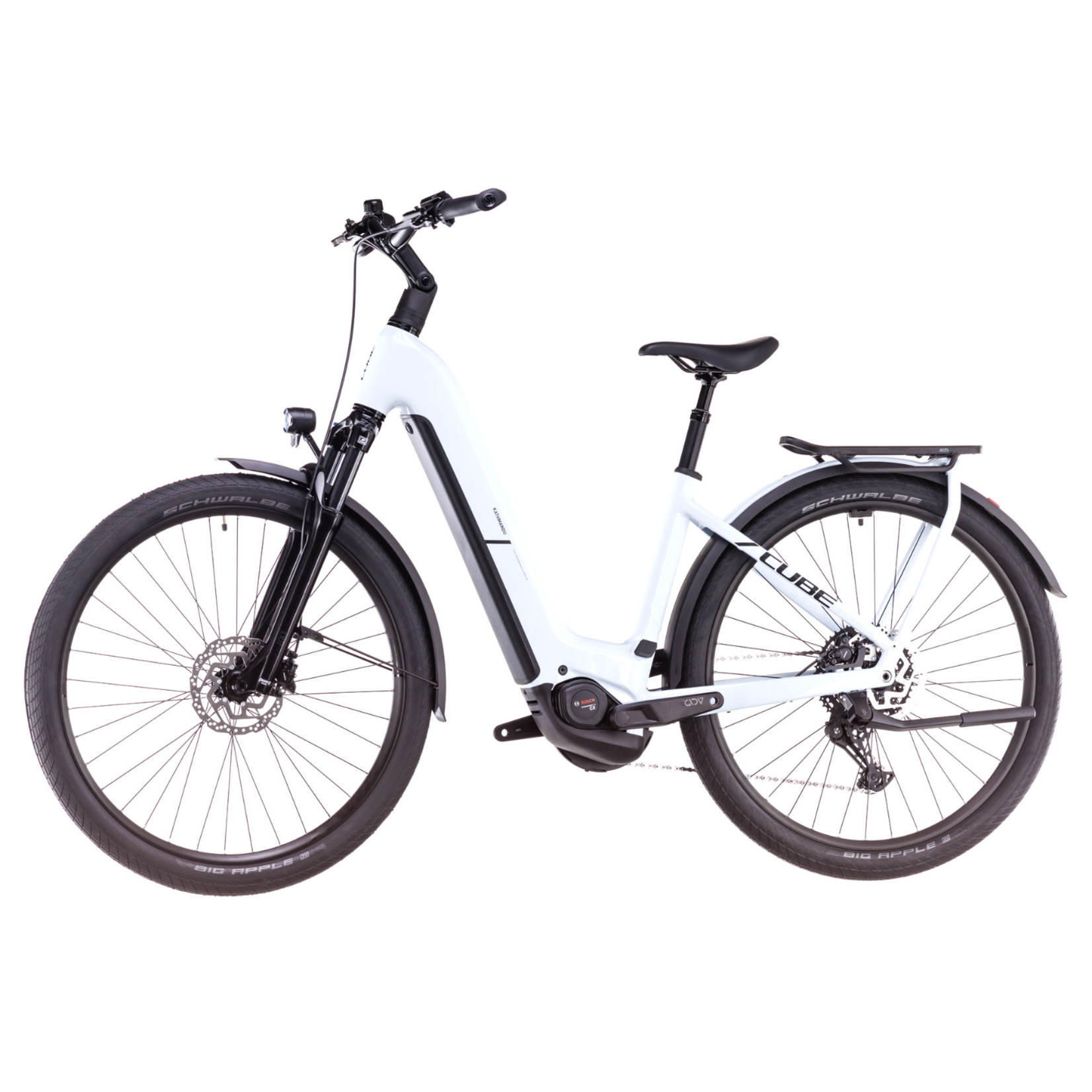Cube CUBE KATHMANDU HYBIRD ONE 800 POLARWHITE/BLACK