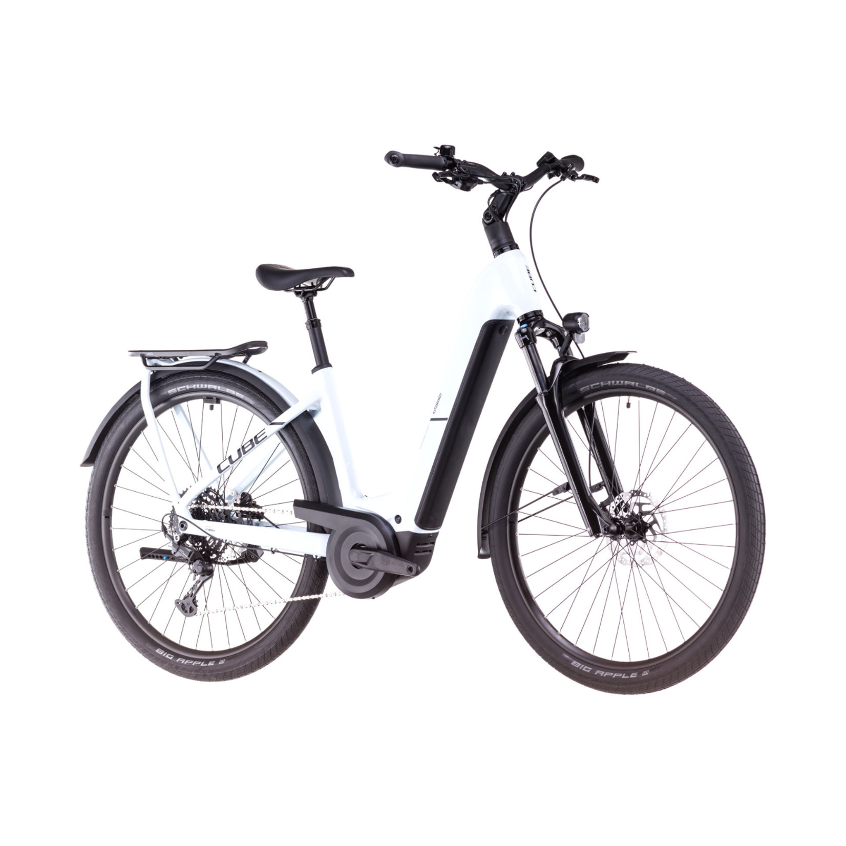 Cube CUBE KATHMANDU HYBIRD ONE 800 POLARWHITE/BLACK