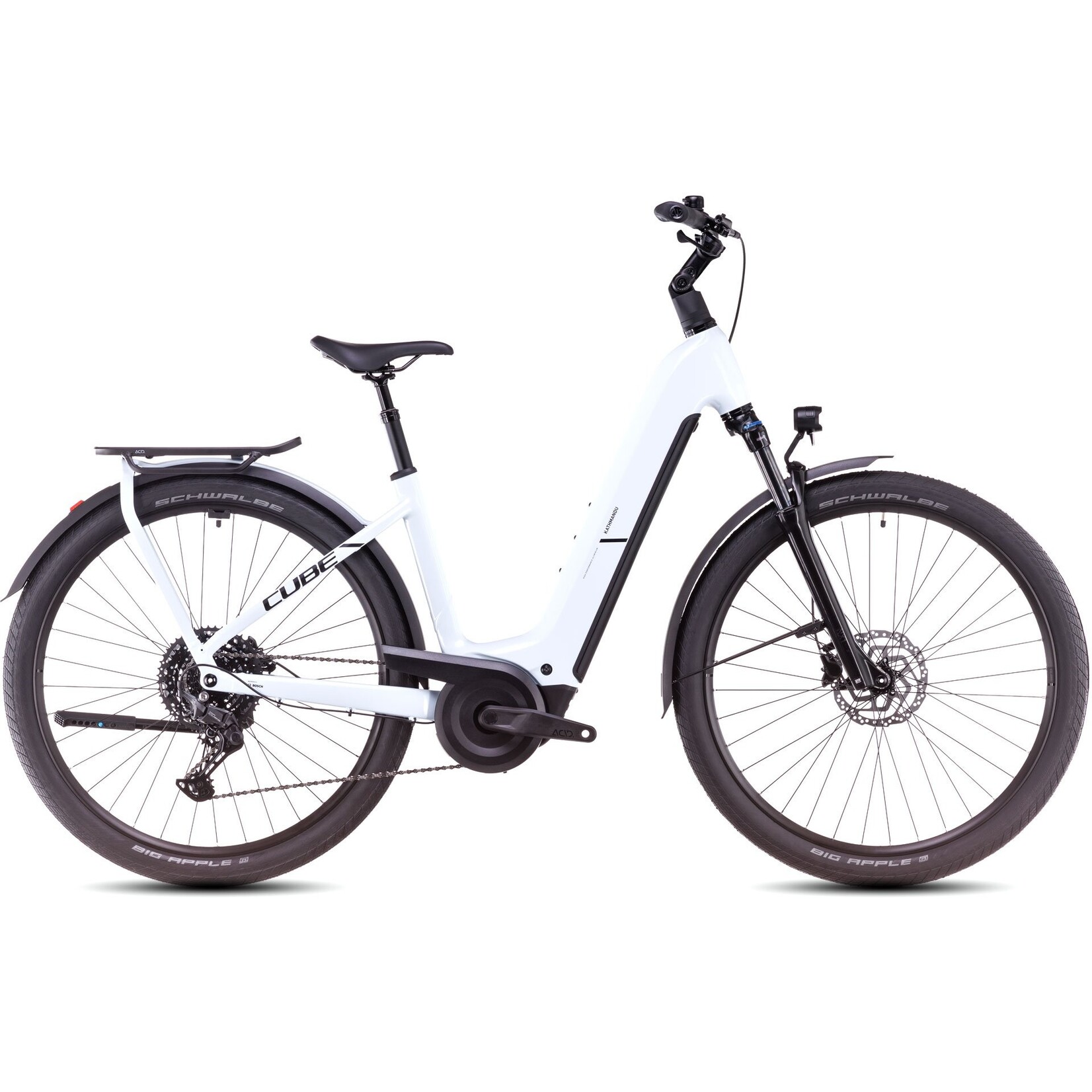 Cube CUBE KATHMANDU HYBIRD ONE 800 POLARWHITE/BLACK