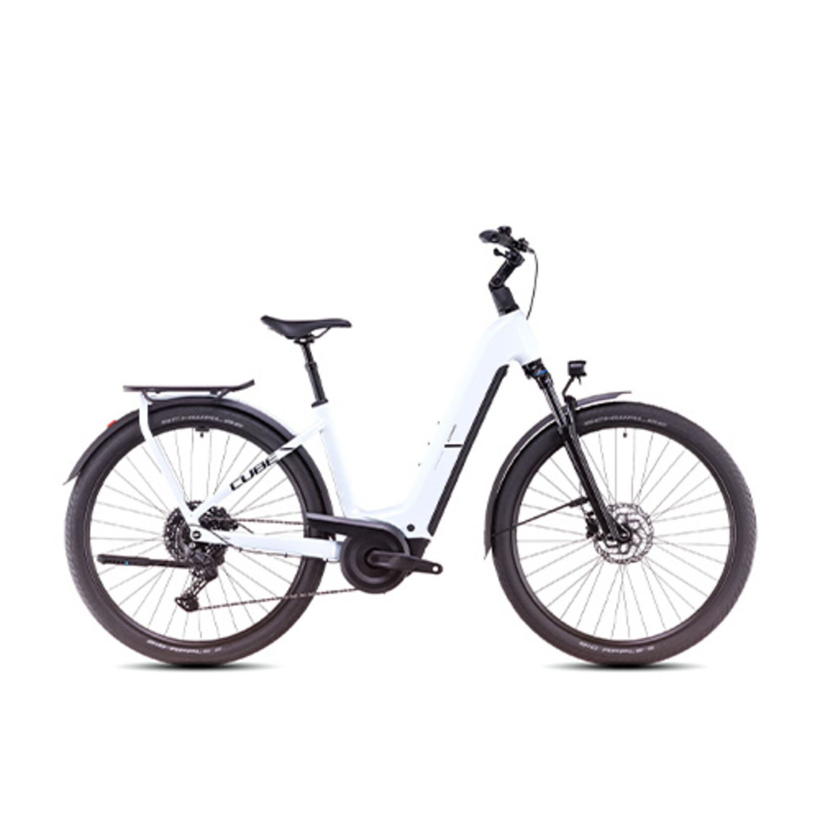 Cube CUBE KATHMANDU HYBIRD ONE 800 POLARWHITE/BLACK