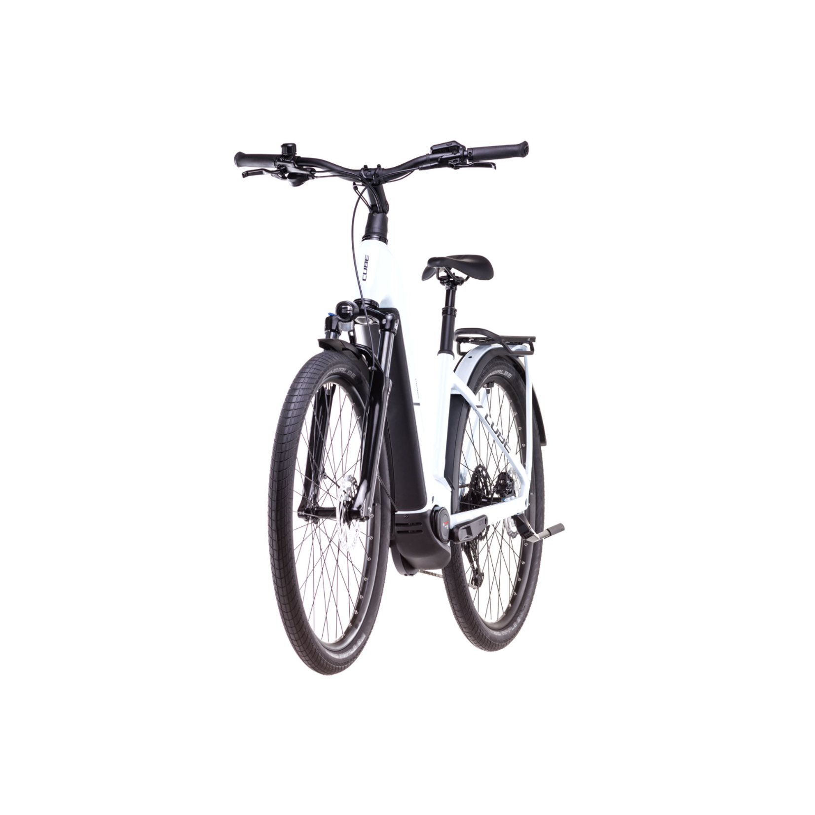 Cube CUBE KATHMANDU HYBIRD ONE 800 POLARWHITE/BLACK