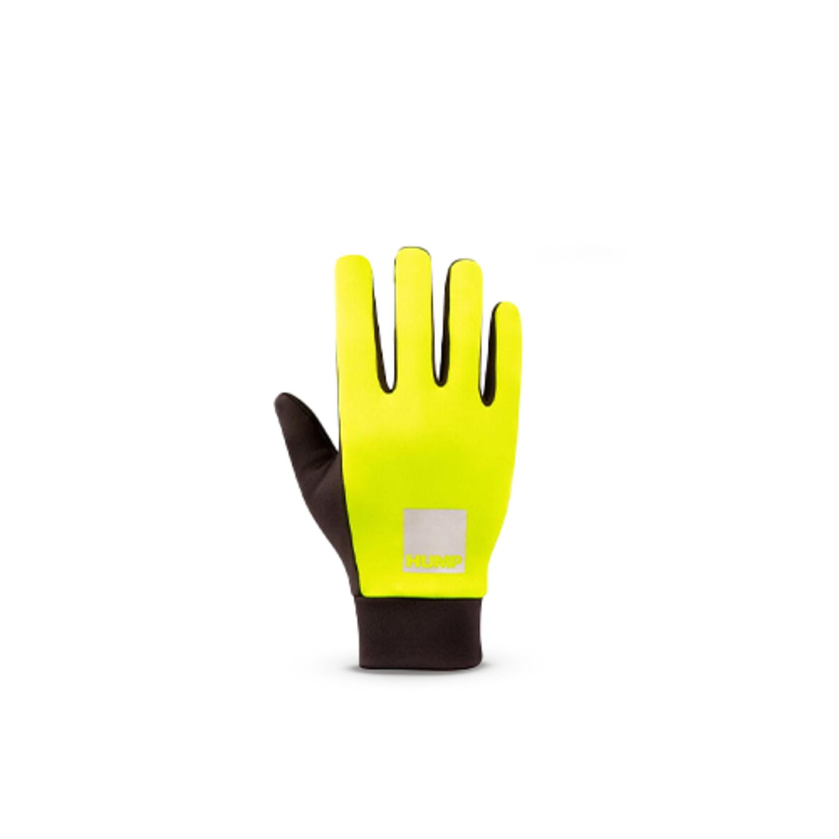 HUMP HUMP THERMAL REFLECTIVE GLOVE - BLACK / HI-VIZ YELLOW