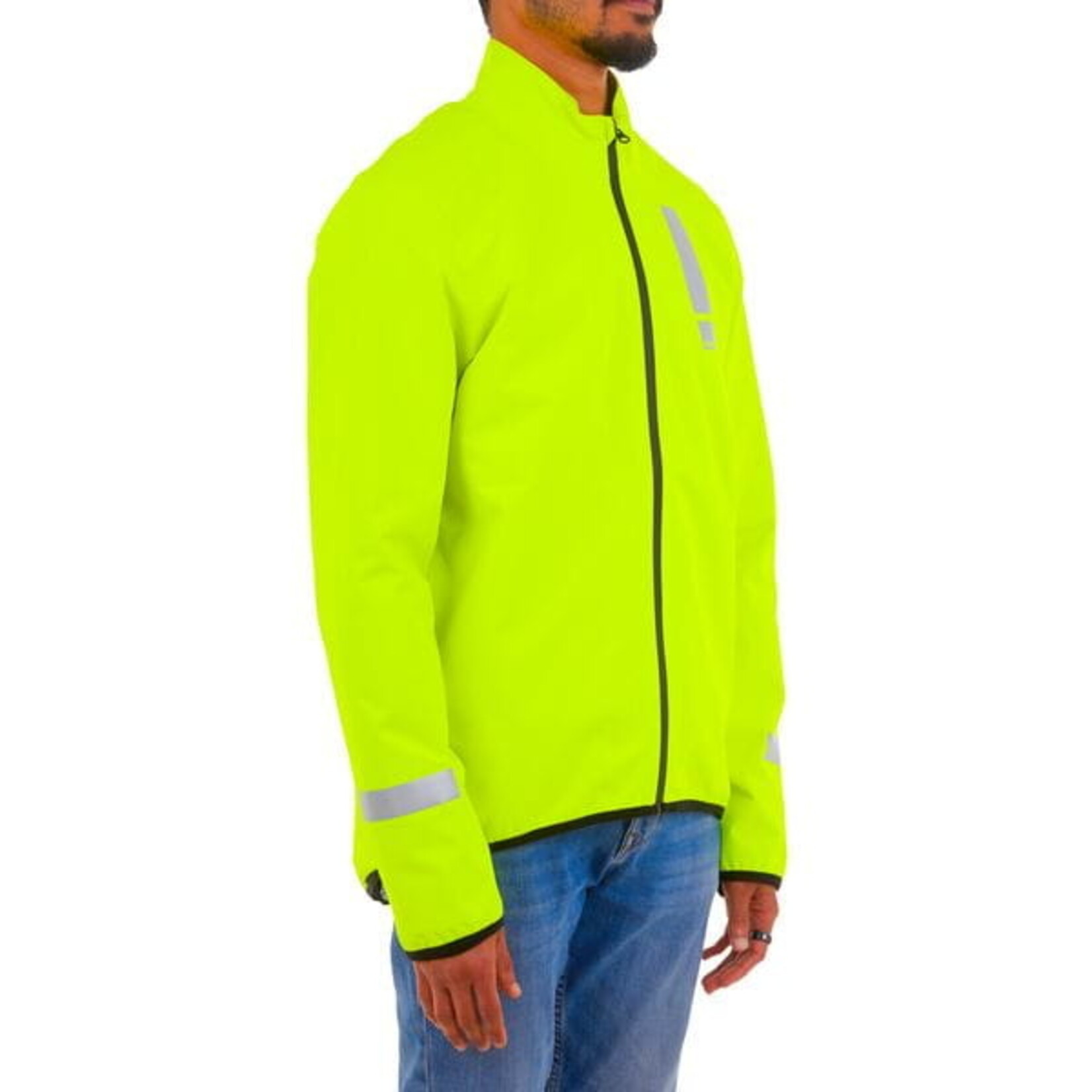 HUMP HUMP MEN'S REFLECT WATERPROOF JACKET - HI-VIZ YELLOW