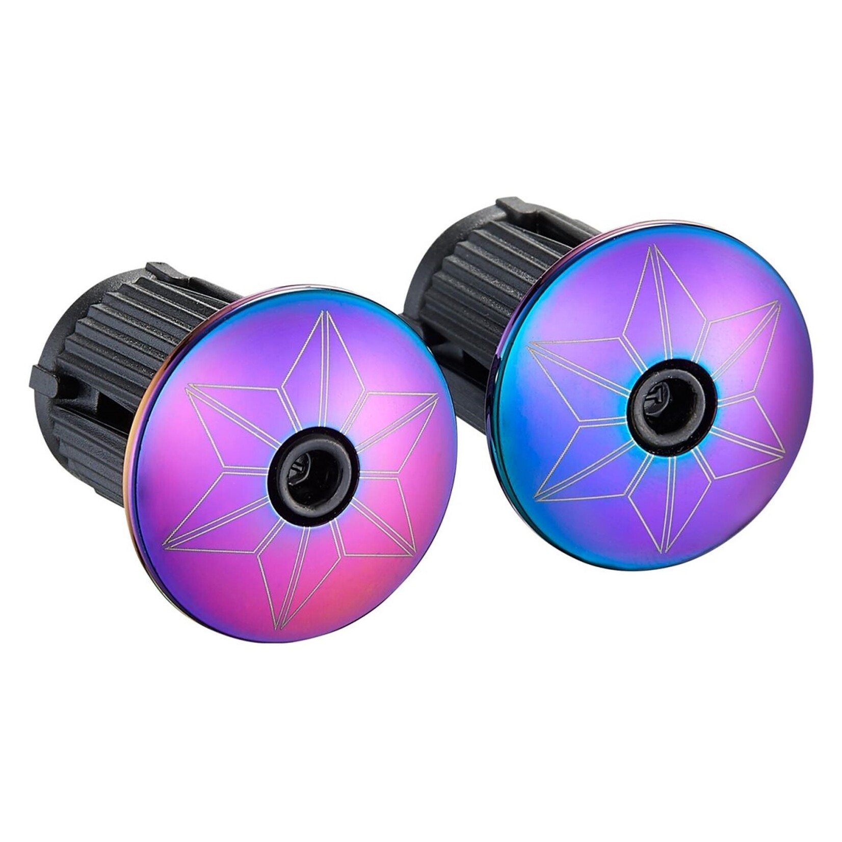 SUPACAZ SUPACAZ BLING BAR TAPE  OIL SLICK + OIL SLICK PLUGS