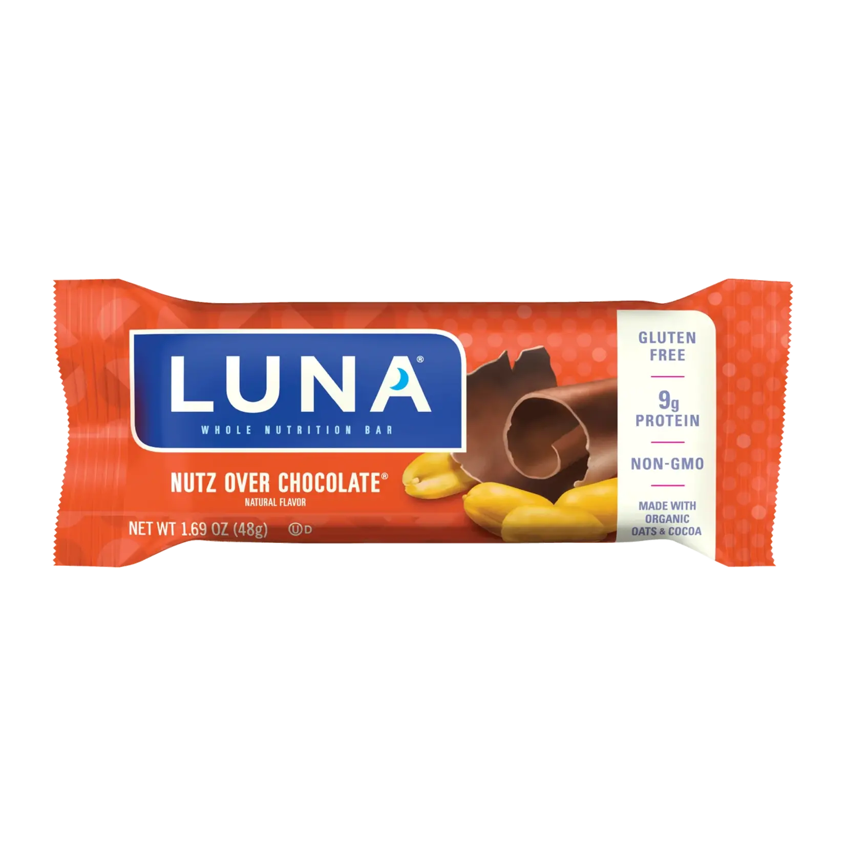 CLIF CLIF LUNA BAR NUTZ OVER CHOCOLATE