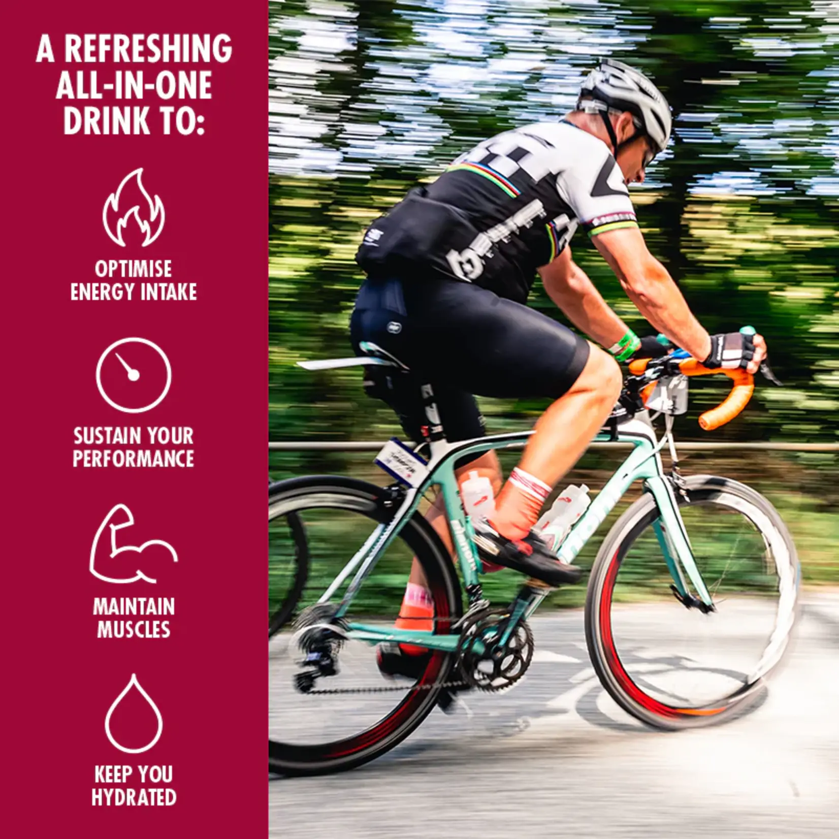 High 5 HIGH 5 ENERGY DRINK BERRY SACHET WITH PROTIEN