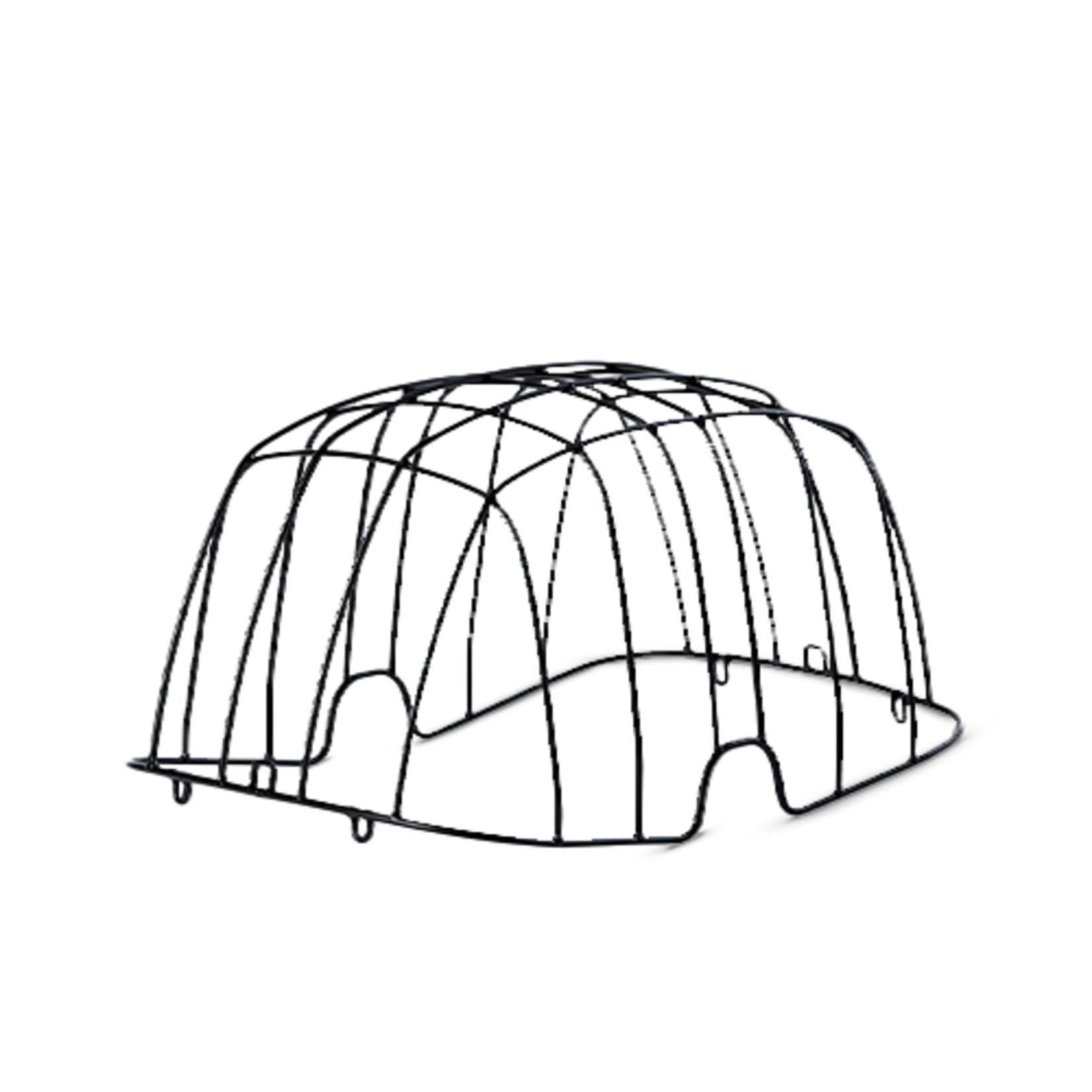 BASIL BASIL BUDDY SPACE FRAME, BLACK