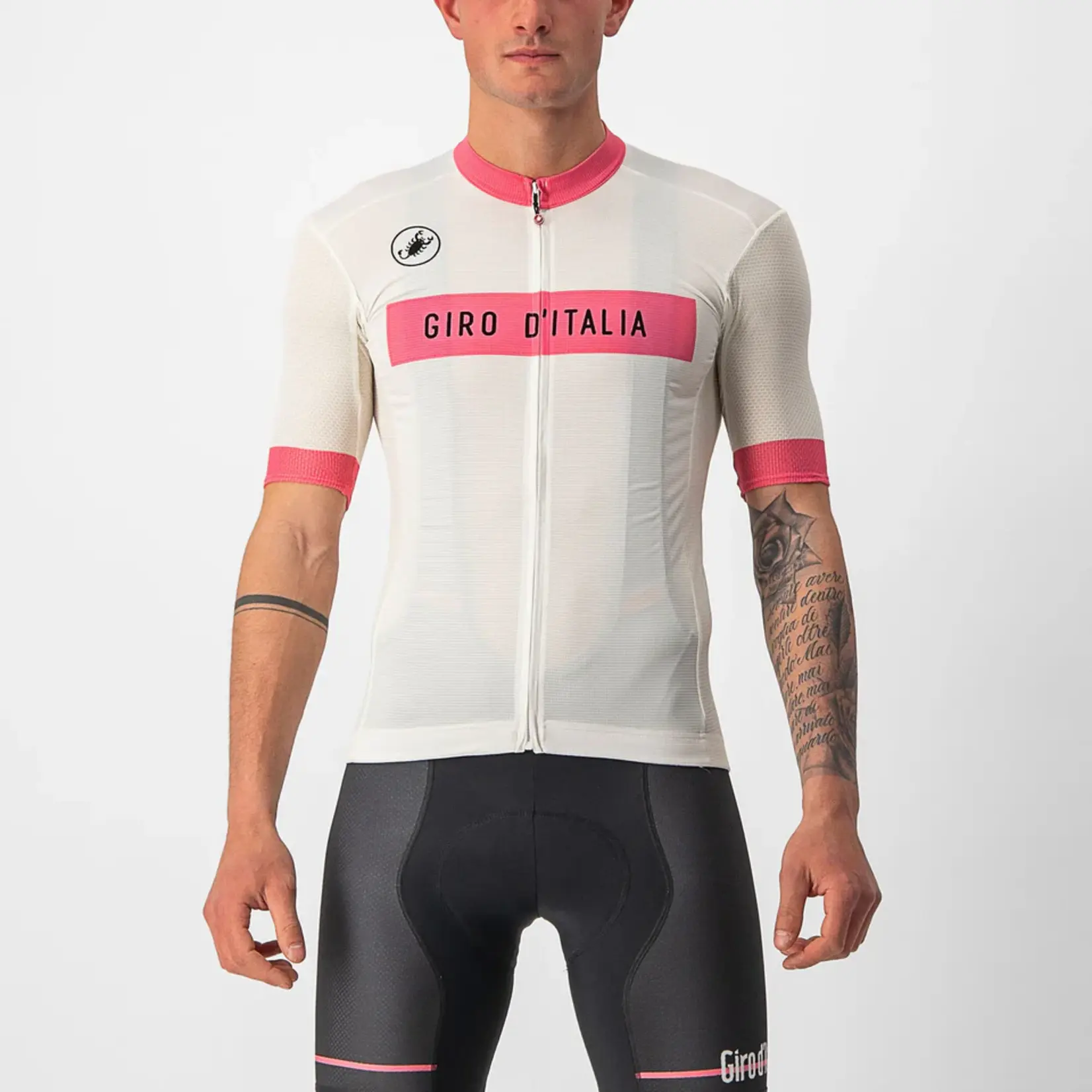 Castelli CASTELLI GIRO D'ITALIA - FUORI GIRO JERSEY -BIANCO XXL