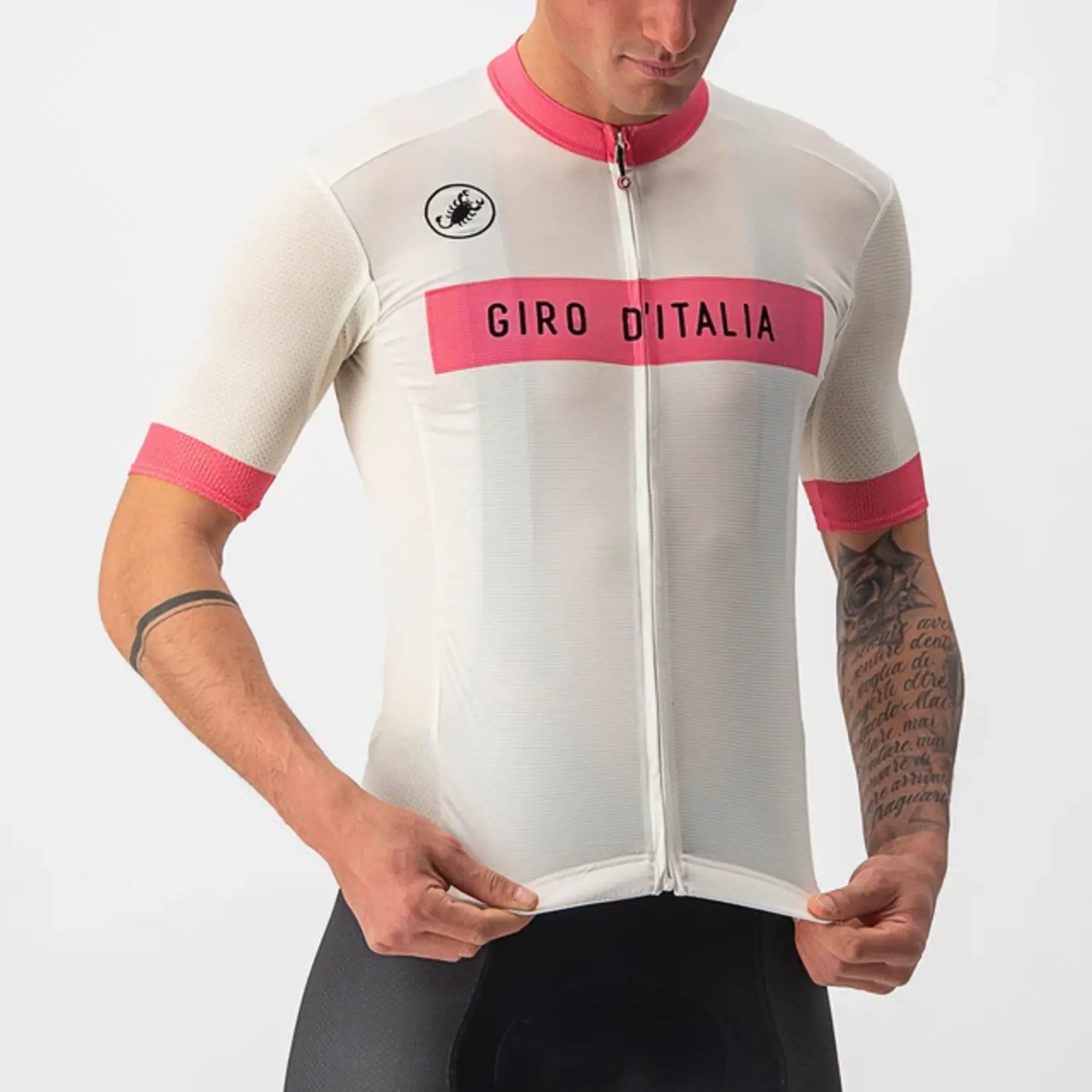 Castelli CASTELLI GIRO D'ITALIA - FUORI GIRO JERSEY -BIANCO XXL