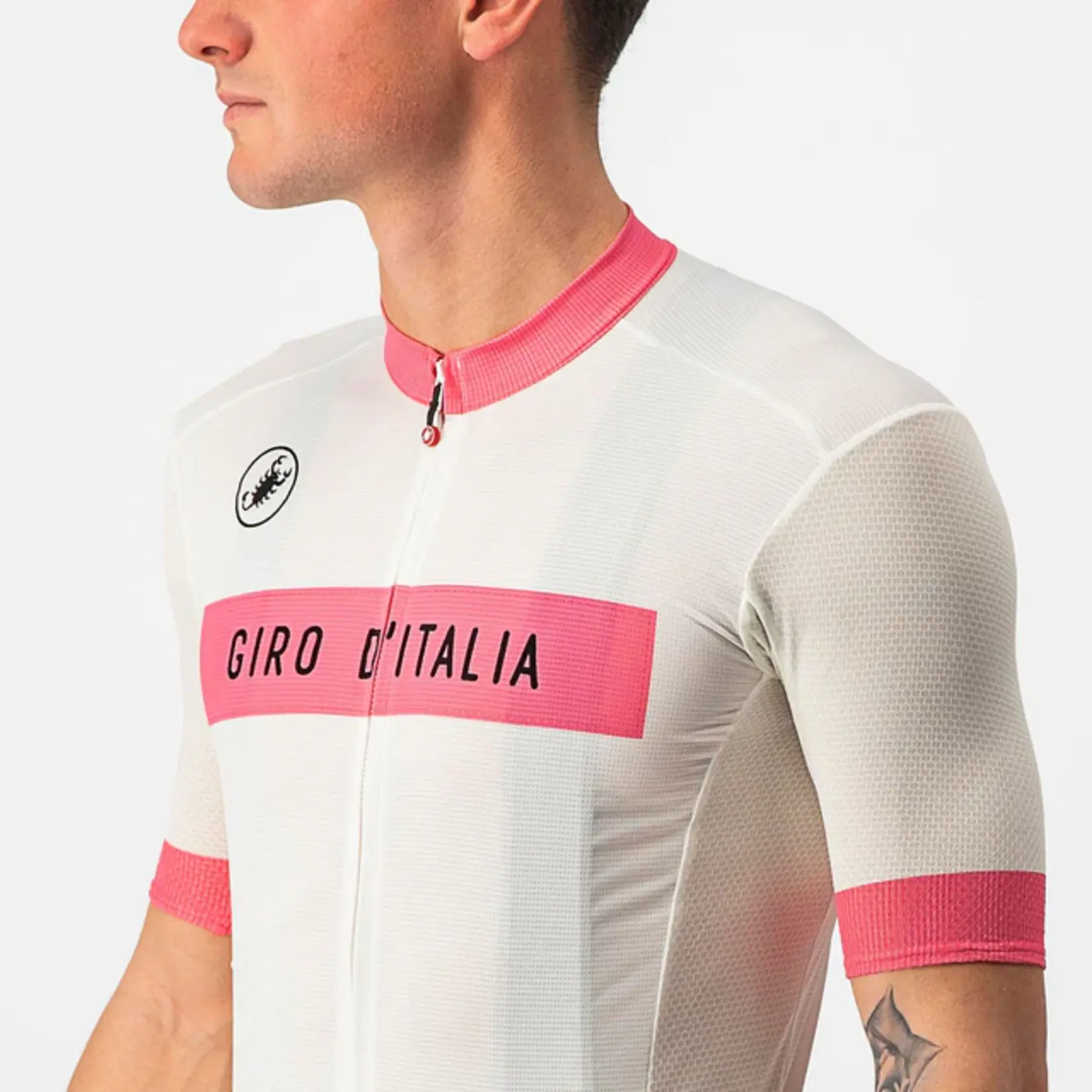 Castelli CASTELLI GIRO D'ITALIA - FUORI GIRO JERSEY -BIANCO XXL