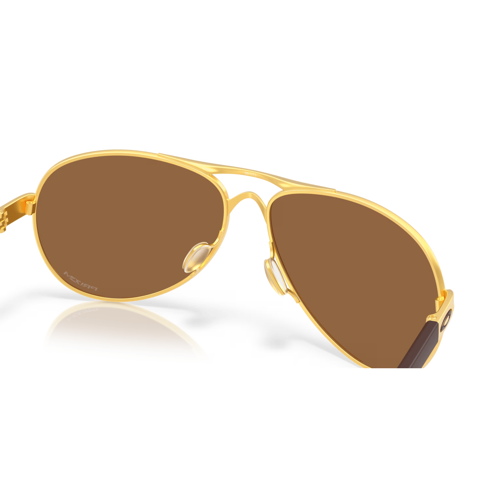 0AKLEY OAKLEY FEEDBACK SATIN GOLD w/PRIZM BRONZE