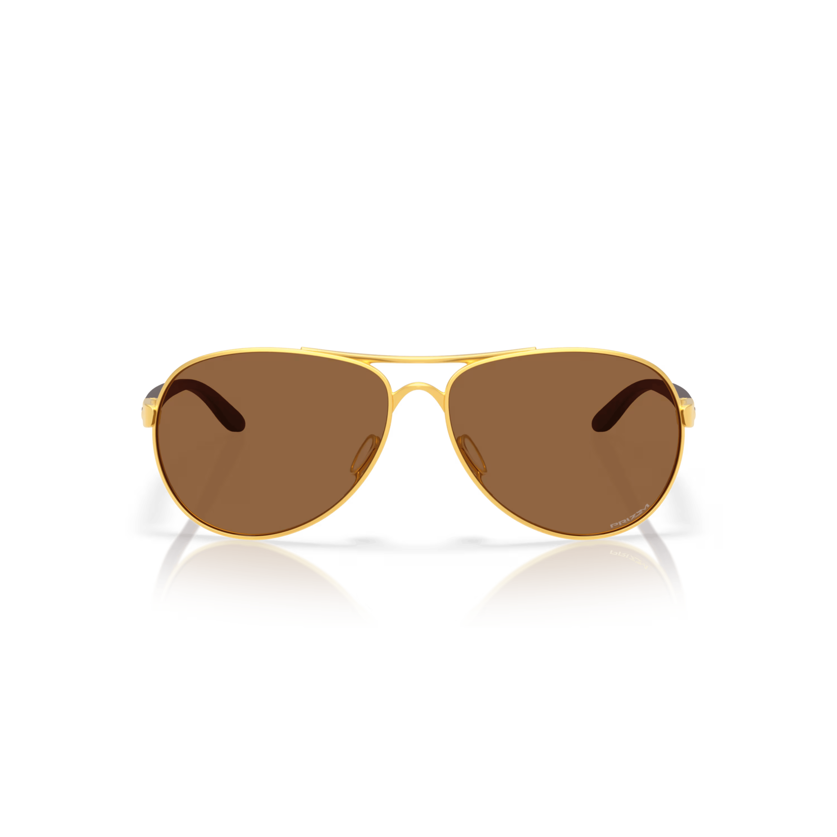 0AKLEY OAKLEY FEEDBACK SATIN GOLD w/PRIZM BRONZE