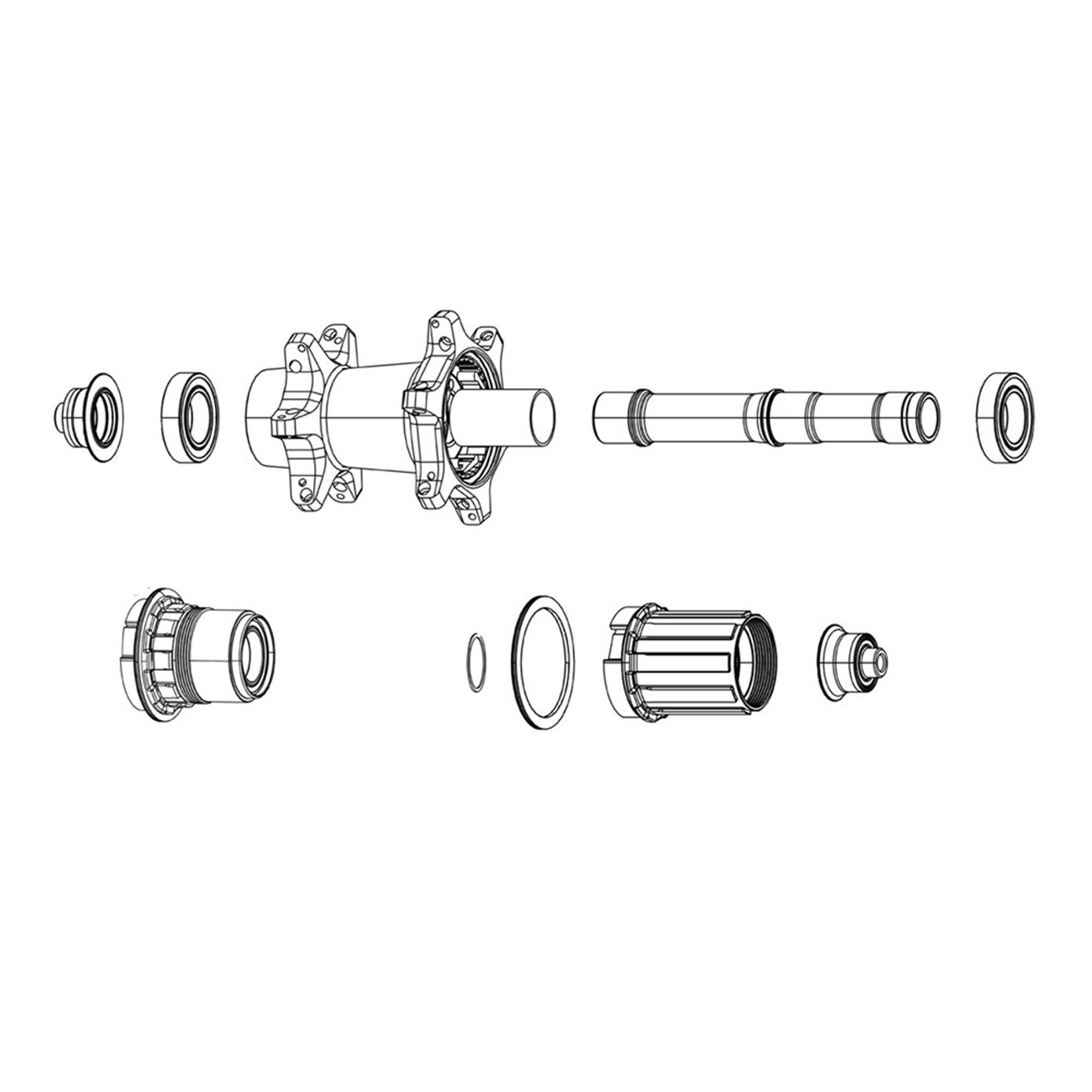 Zipp ZIPP WHEEL FREEHUB BODY SHIM